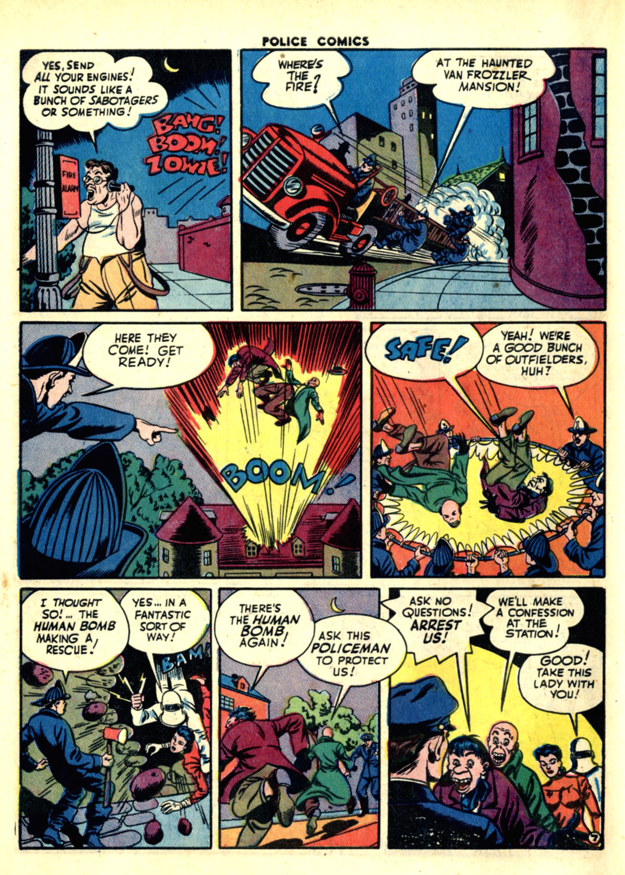 Read online Police Comics comic -  Issue #30 - 46