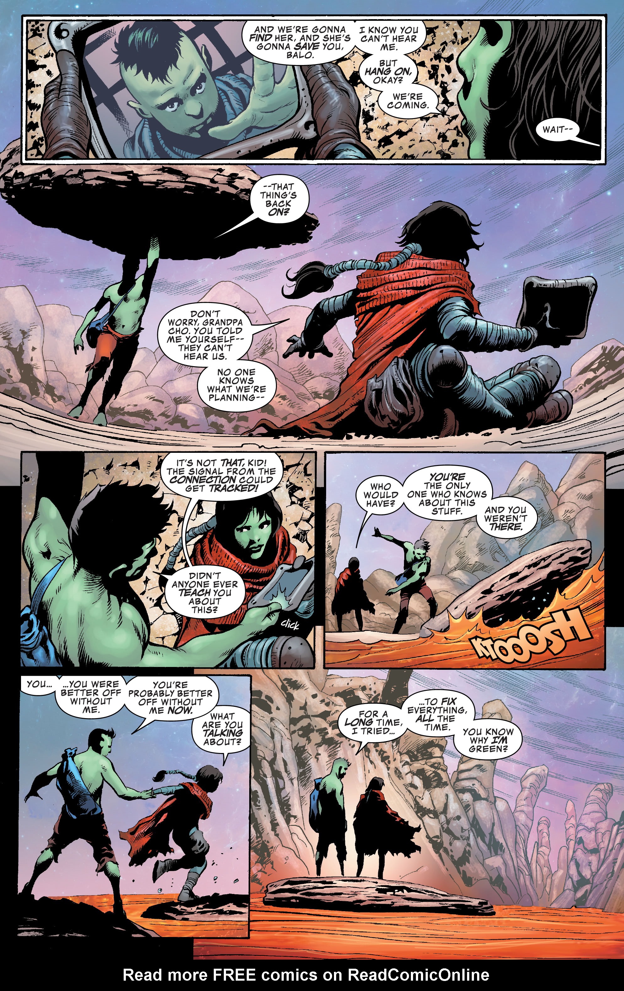 Read online Planet Hulk Worldbreaker comic -  Issue #3 - 4