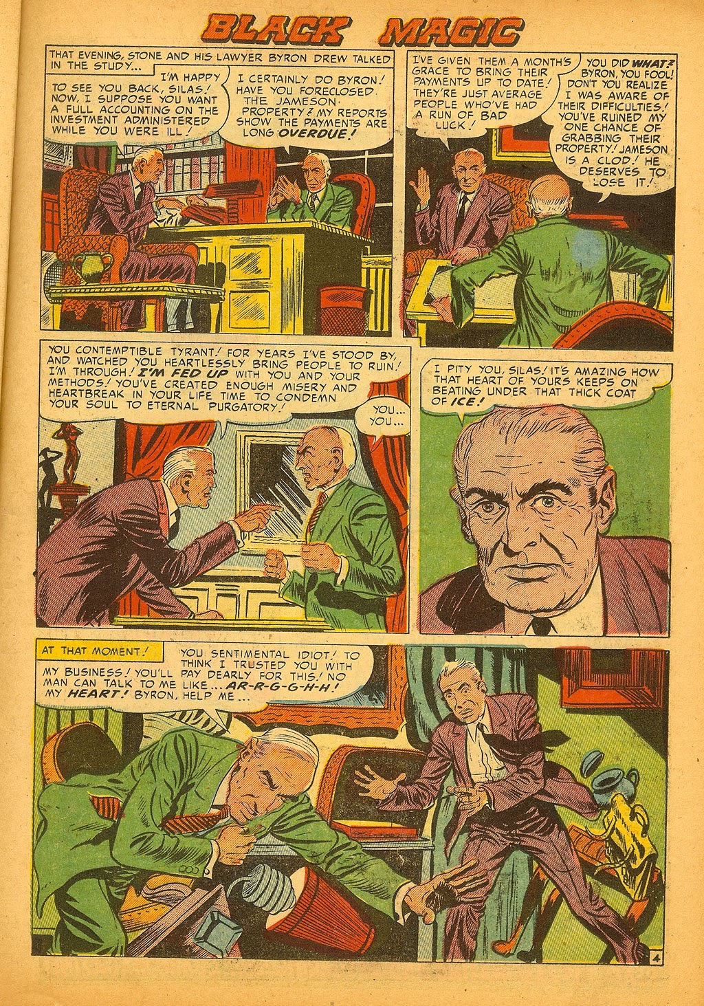 Read online Black Magic (1950) comic -  Issue #14 - 15