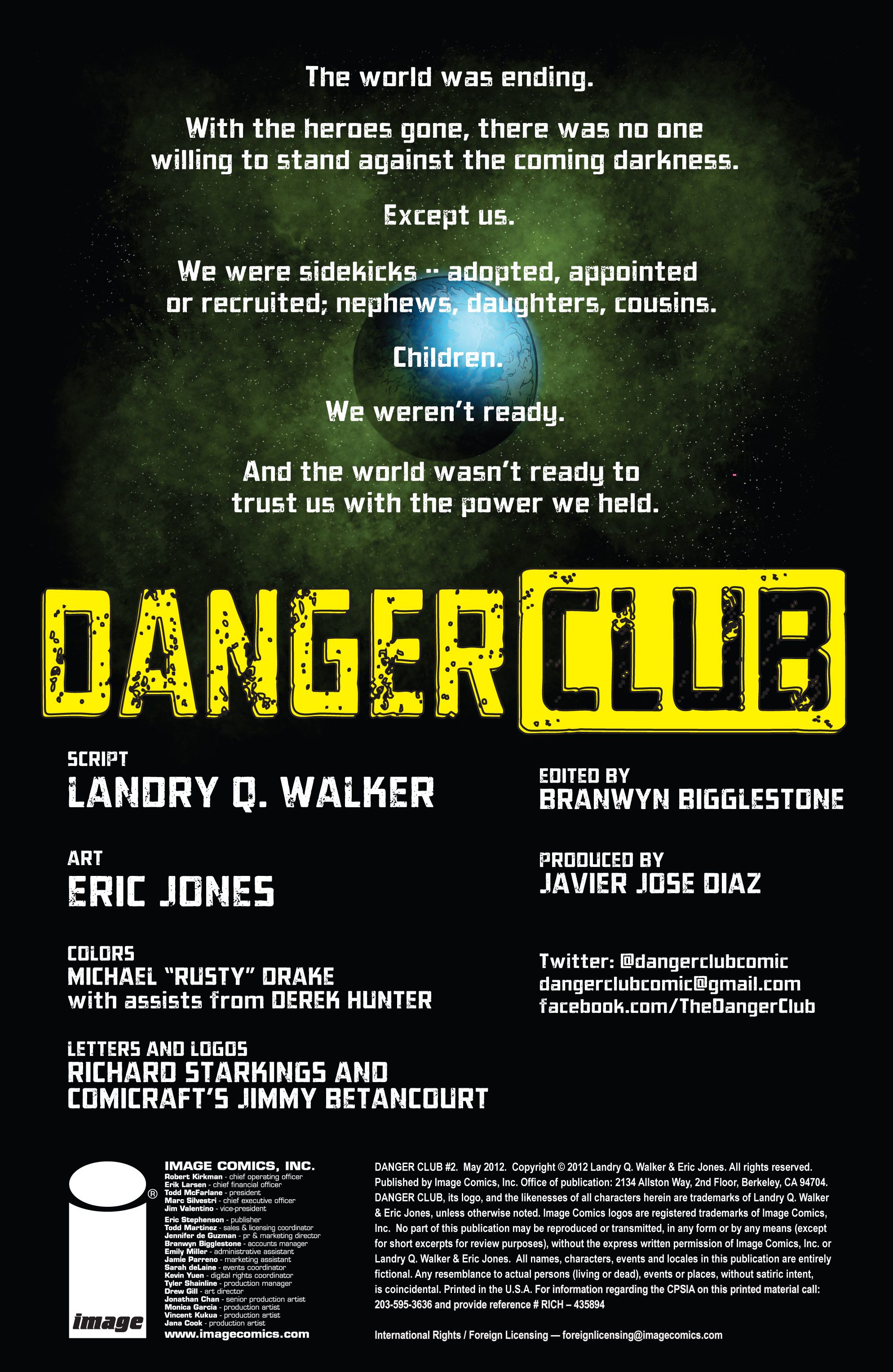 Read online Danger Club comic -  Issue #2 - 2