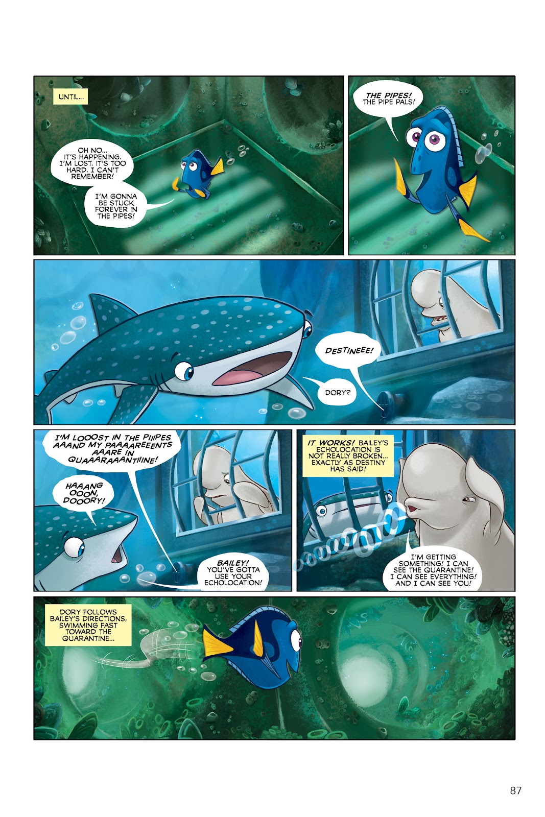 Disney/PIXAR Finding Nemo and Finding Dory: The Story of the Movies in Comics issue TPB - Page 87