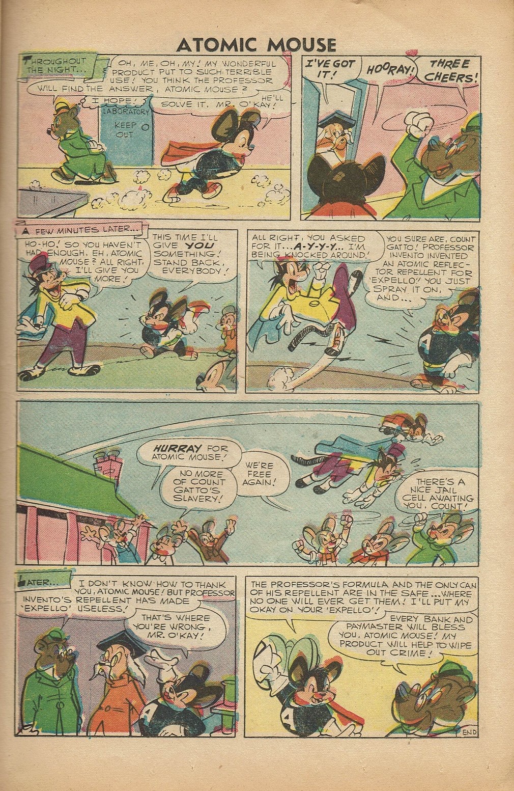 Read online Atomic Mouse comic -  Issue #19 - 15