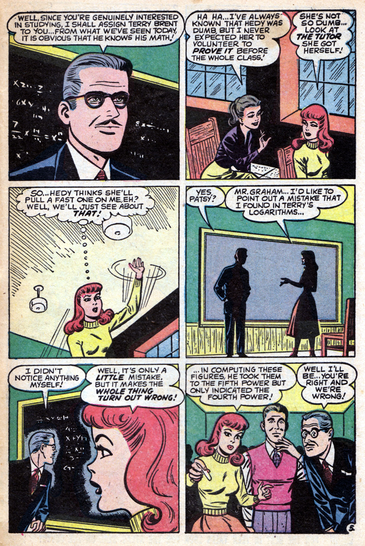 Read online Patsy and Hedy comic -  Issue #34 - 31