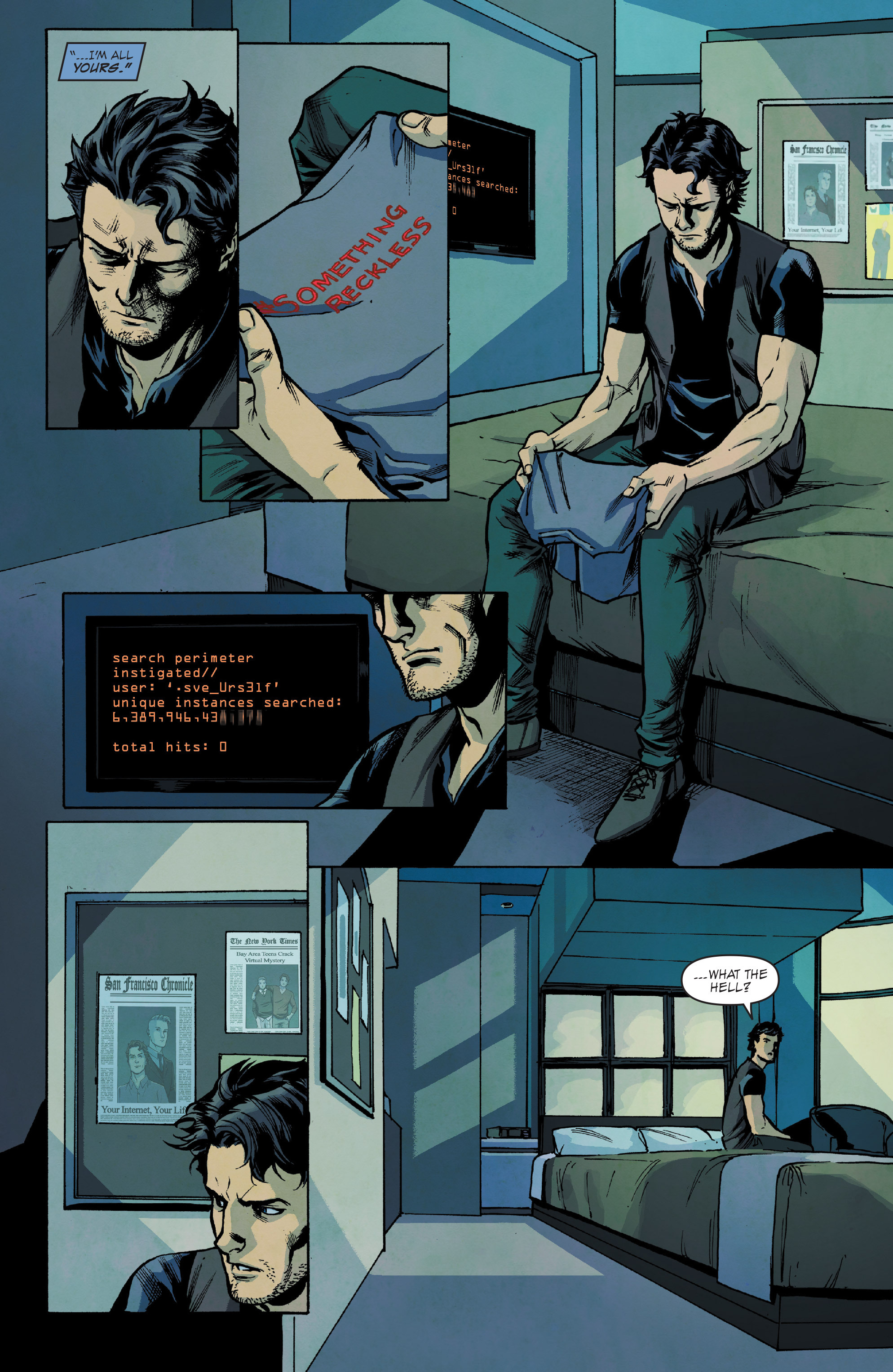 Read online Hacktivist comic -  Issue #4 - 28