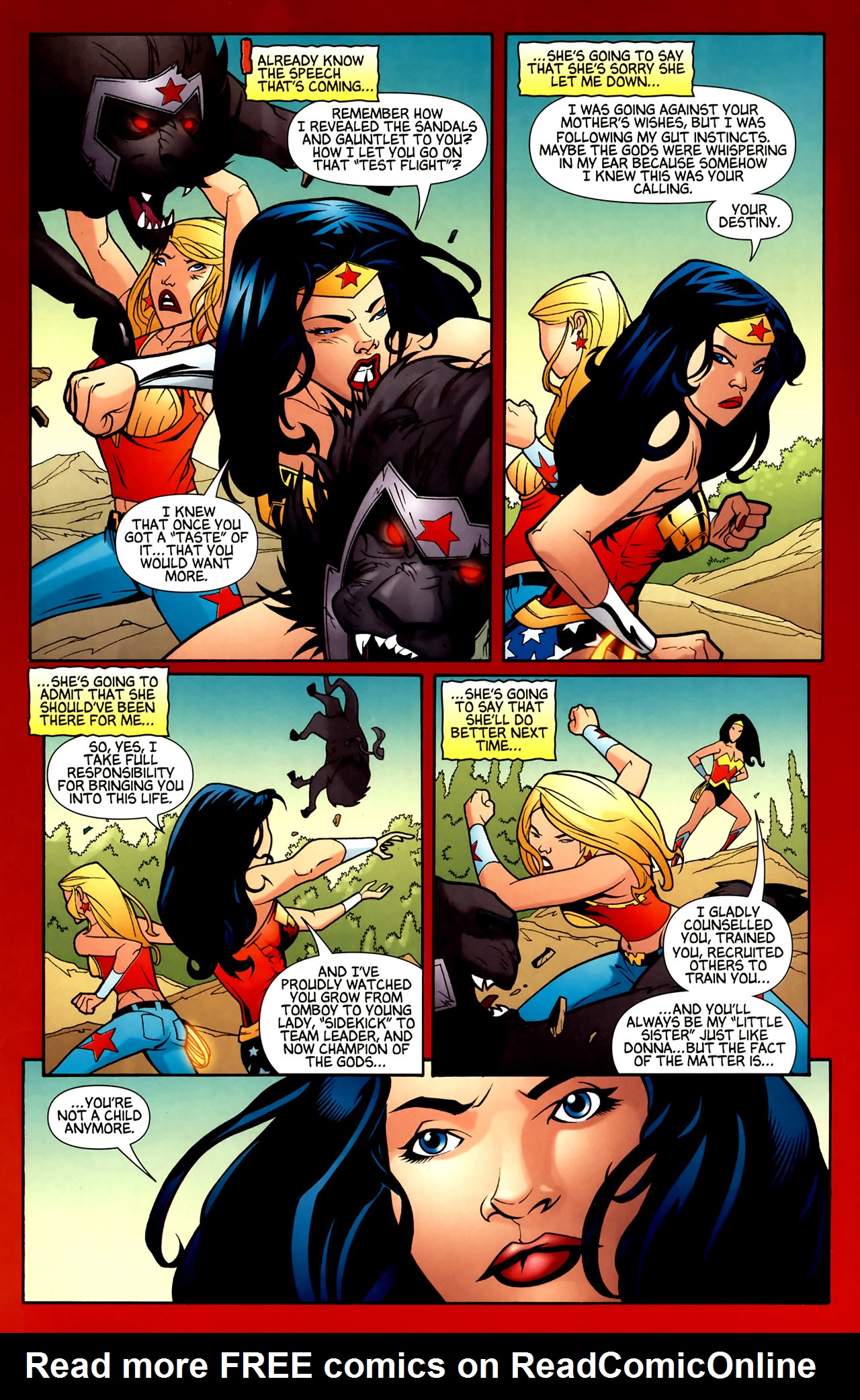 Read online Wonder Girl (2007) comic -  Issue #6 - 21