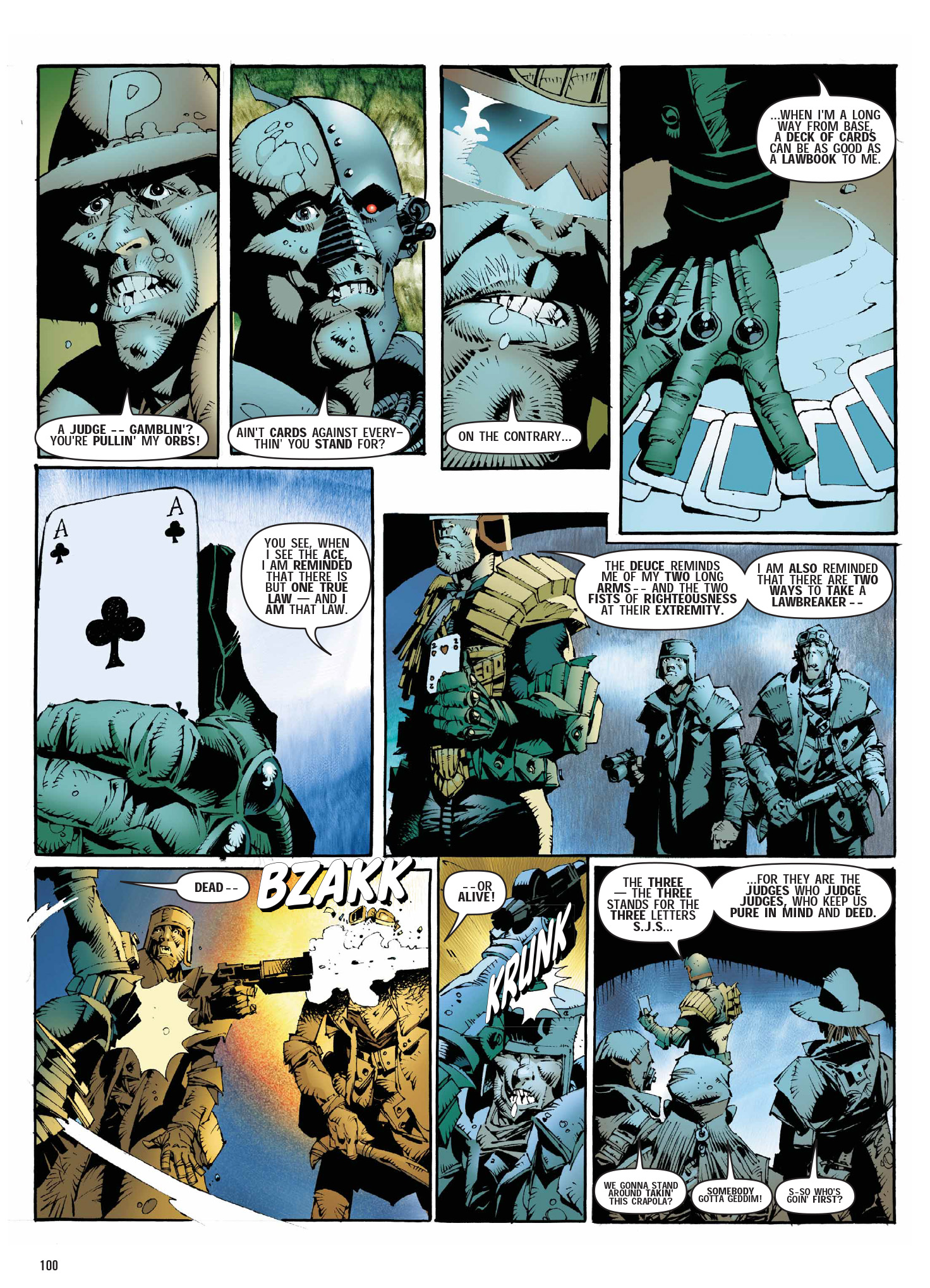 Read online Judge Dredd: The Complete Case Files comic -  Issue # TPB 39 (Part 2) - 2