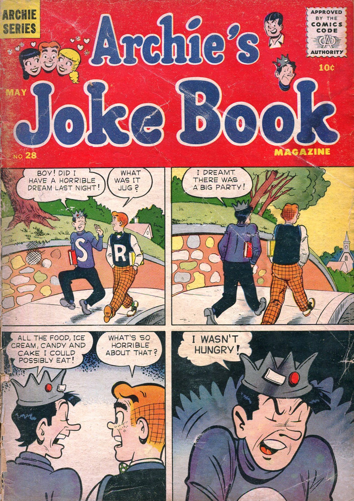 Read online Archie's Joke Book Magazine comic -  Issue #28 - 1