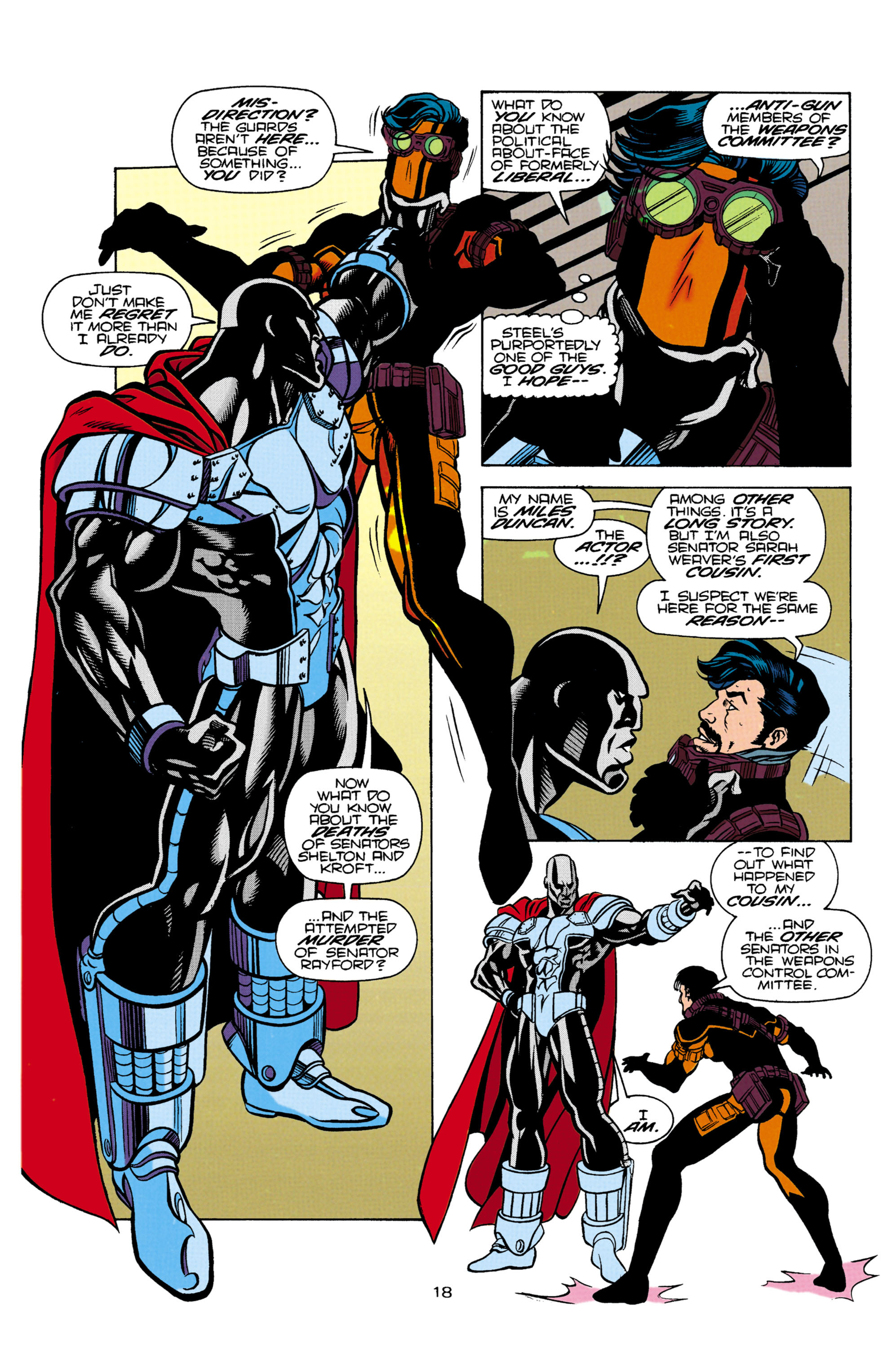 Read online Steel (1994) comic -  Issue #15 - 17