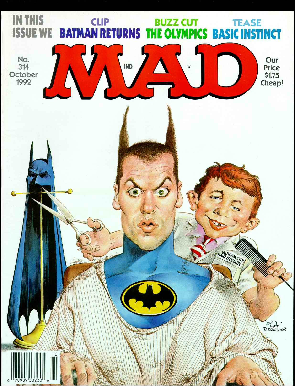 Read online MAD comic -  Issue #314 - 1