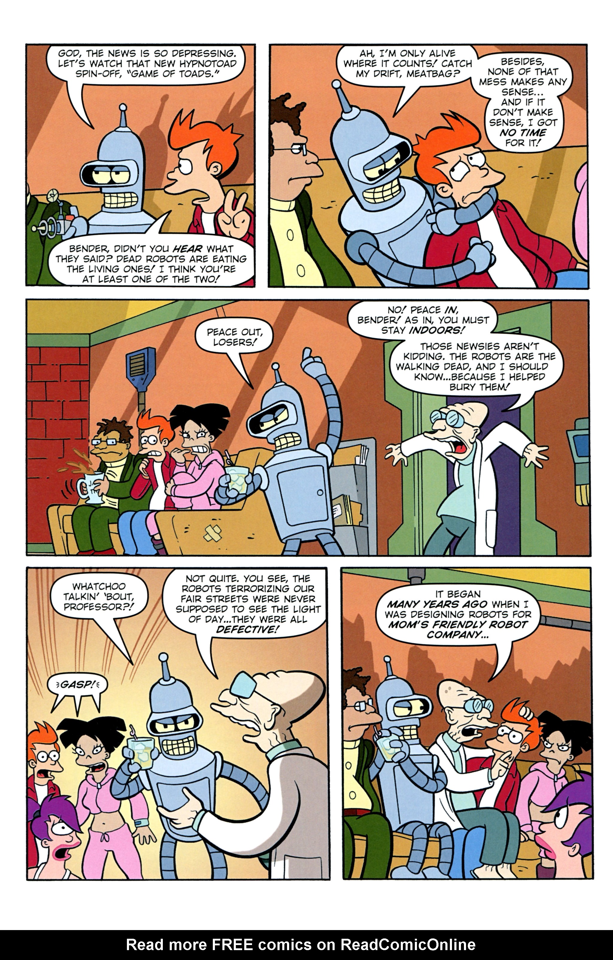 Read online Futurama Comics comic -  Issue #73 - 14