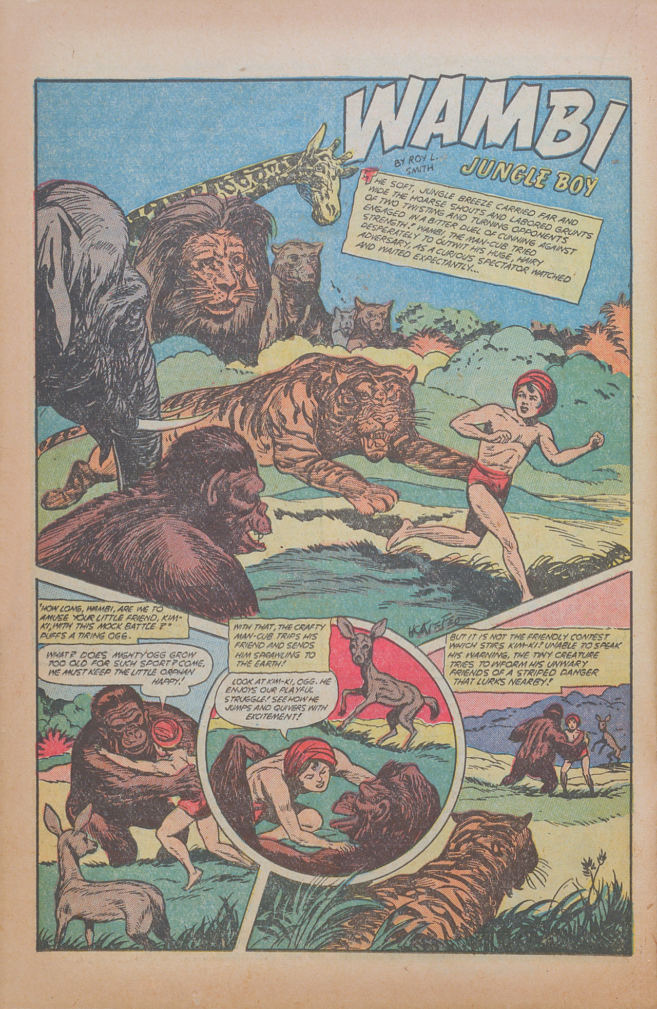 Read online Jungle Comics comic -  Issue #113 - 36