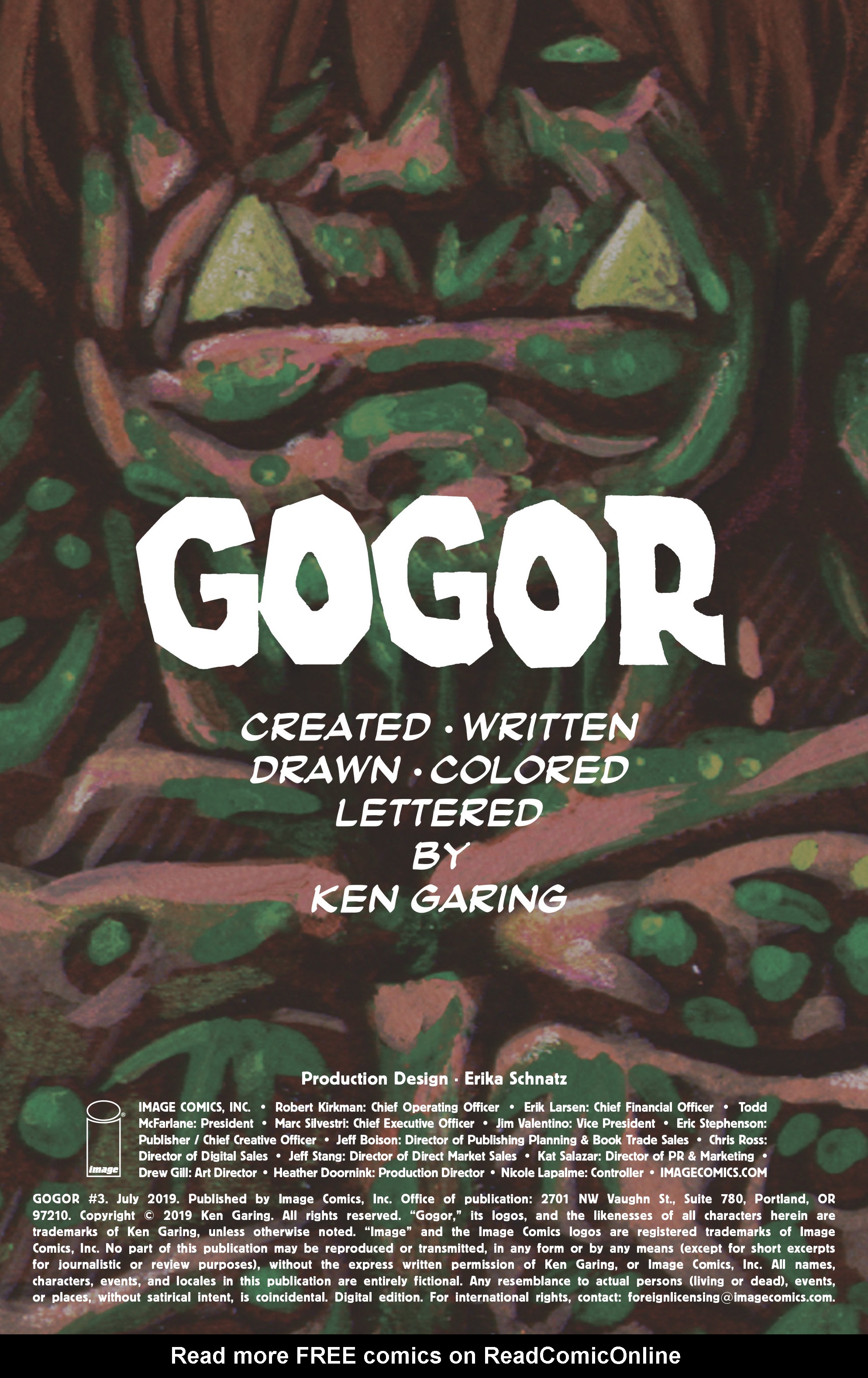 Read online Gogor comic -  Issue #3 - 2