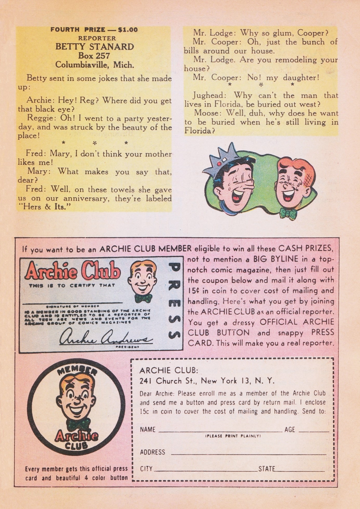 Read online Pep Comics comic -  Issue #147 - 27
