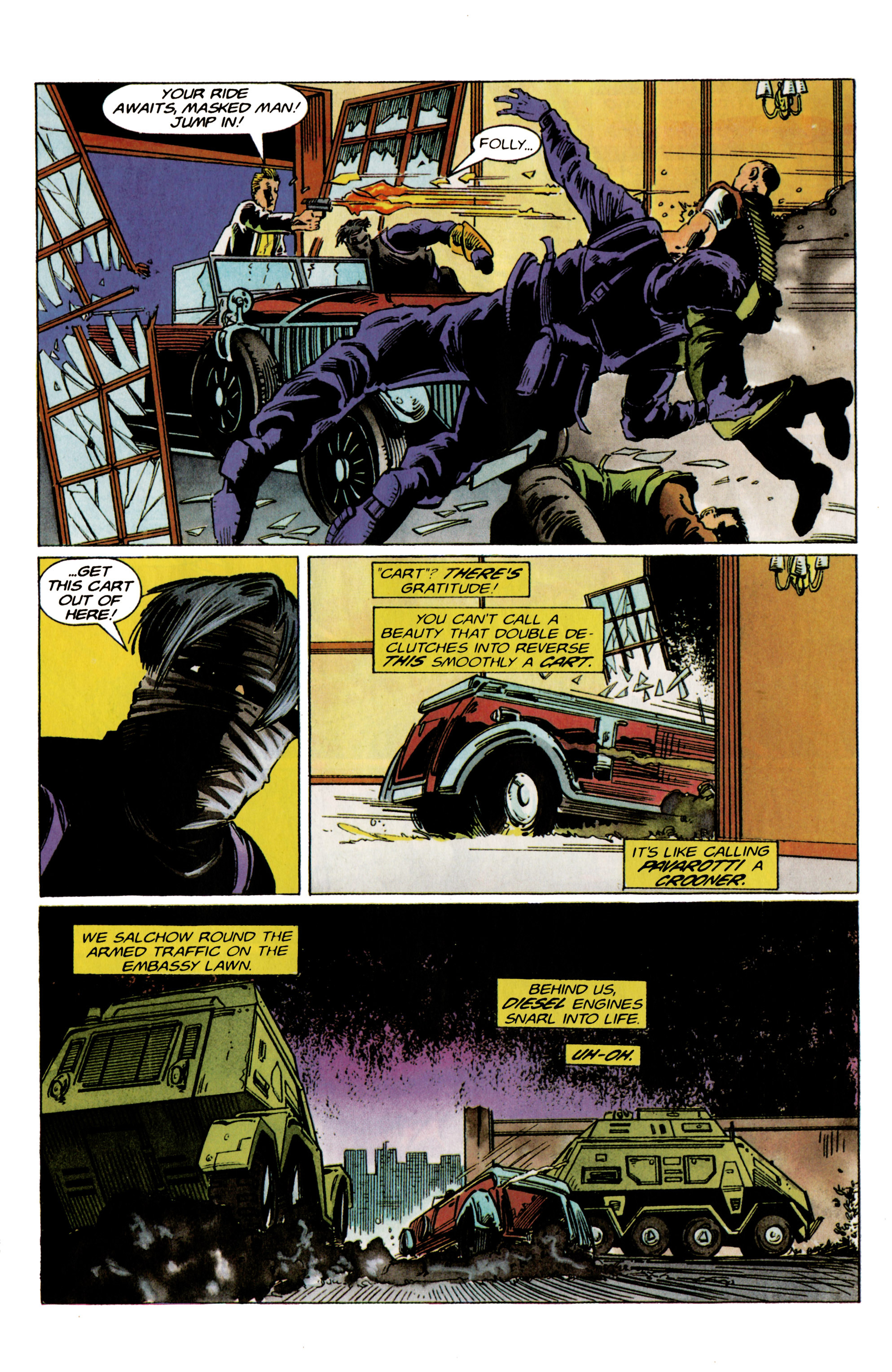 Read online Ninjak (1994) comic -  Issue #13 - 15
