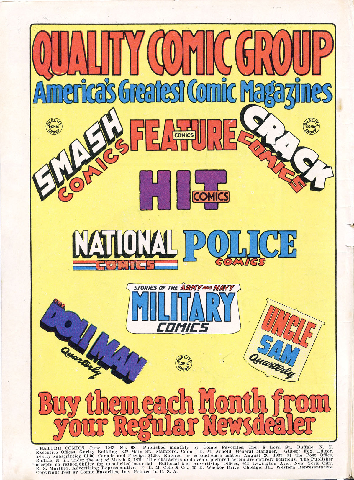 Read online Feature Comics comic -  Issue #68 - 3