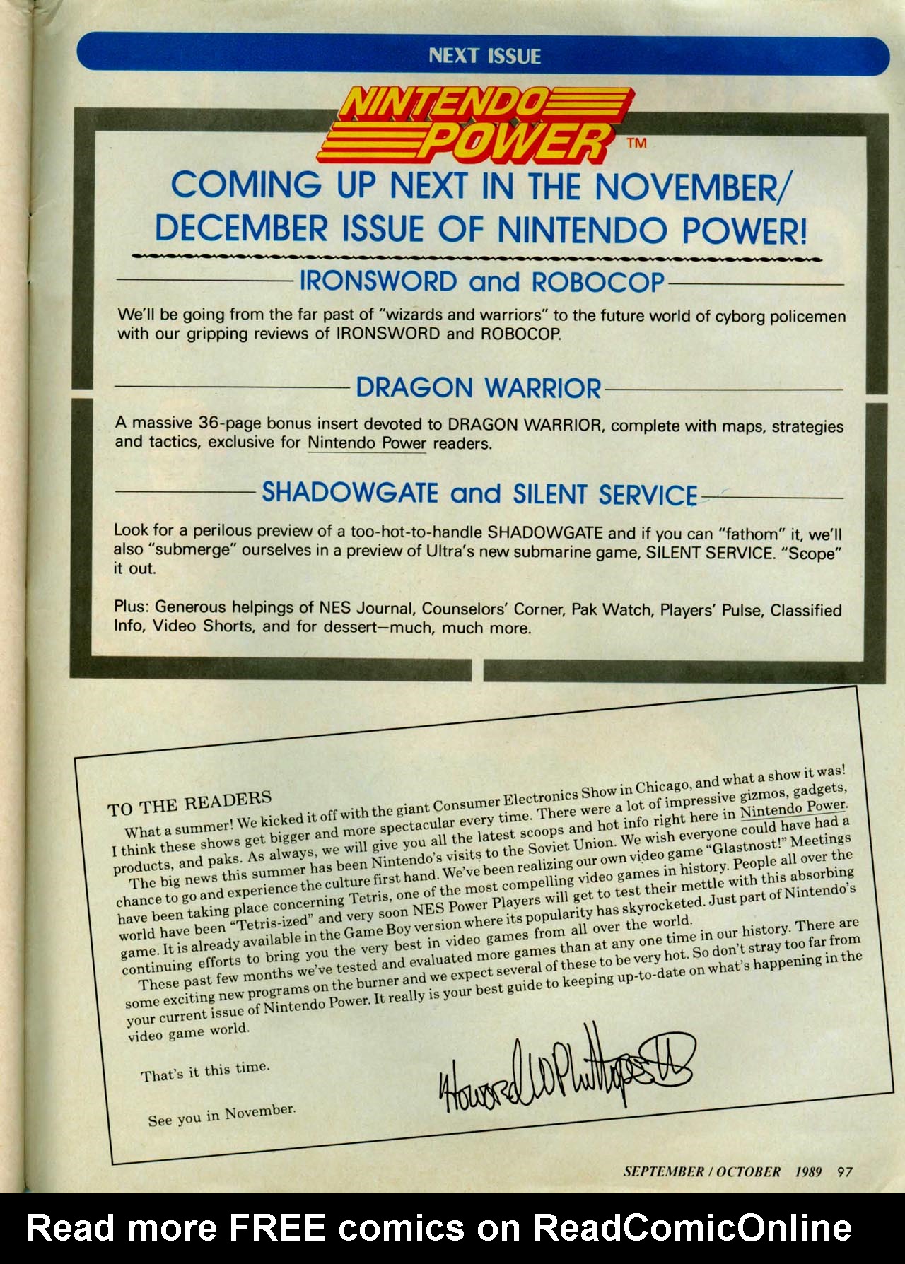 Read online Nintendo Power comic -  Issue #8 - 99