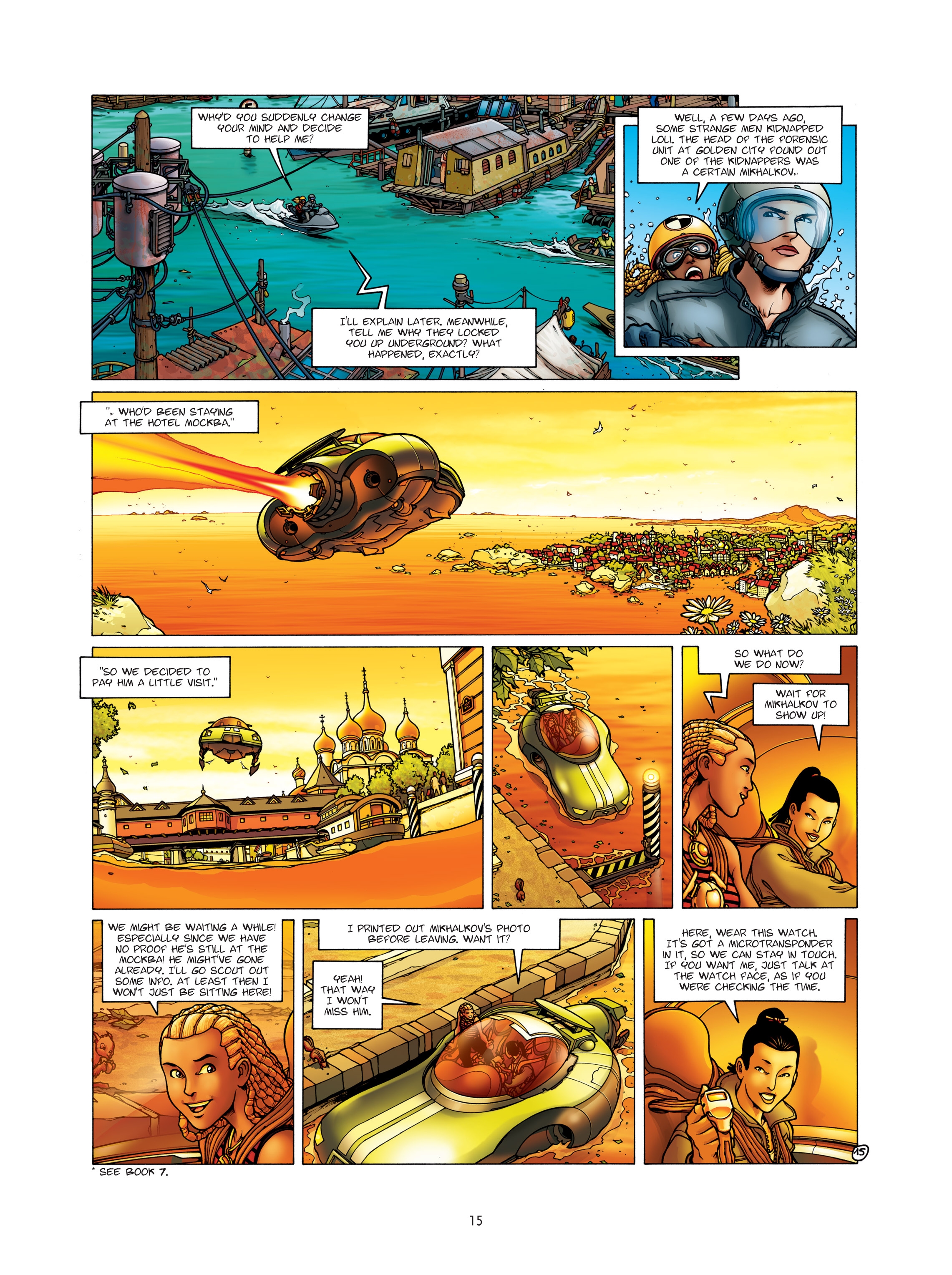 Read online Golden City comic -  Issue #8 - 17