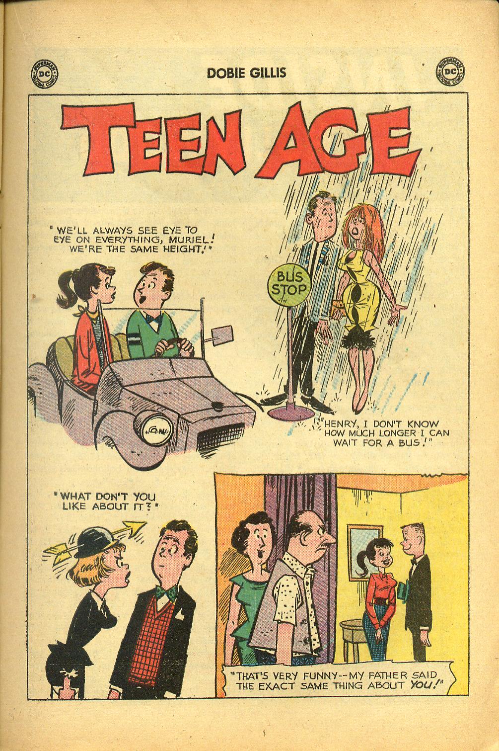 Read online Many Loves of Dobie Gillis comic -  Issue #11 - 21