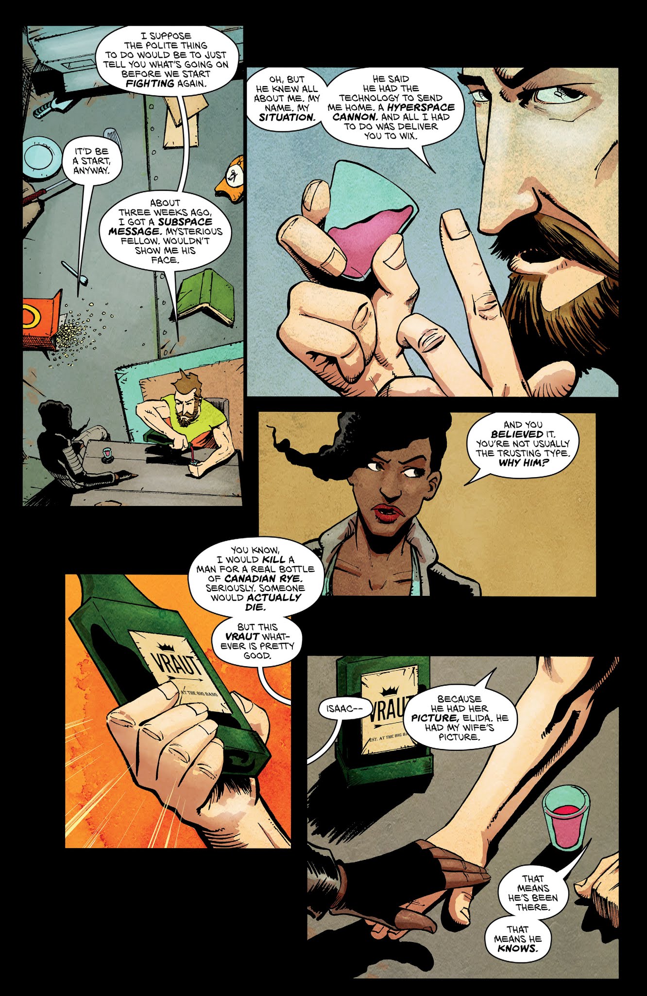 Read online Vagrant Queen comic -  Issue #3 - 8