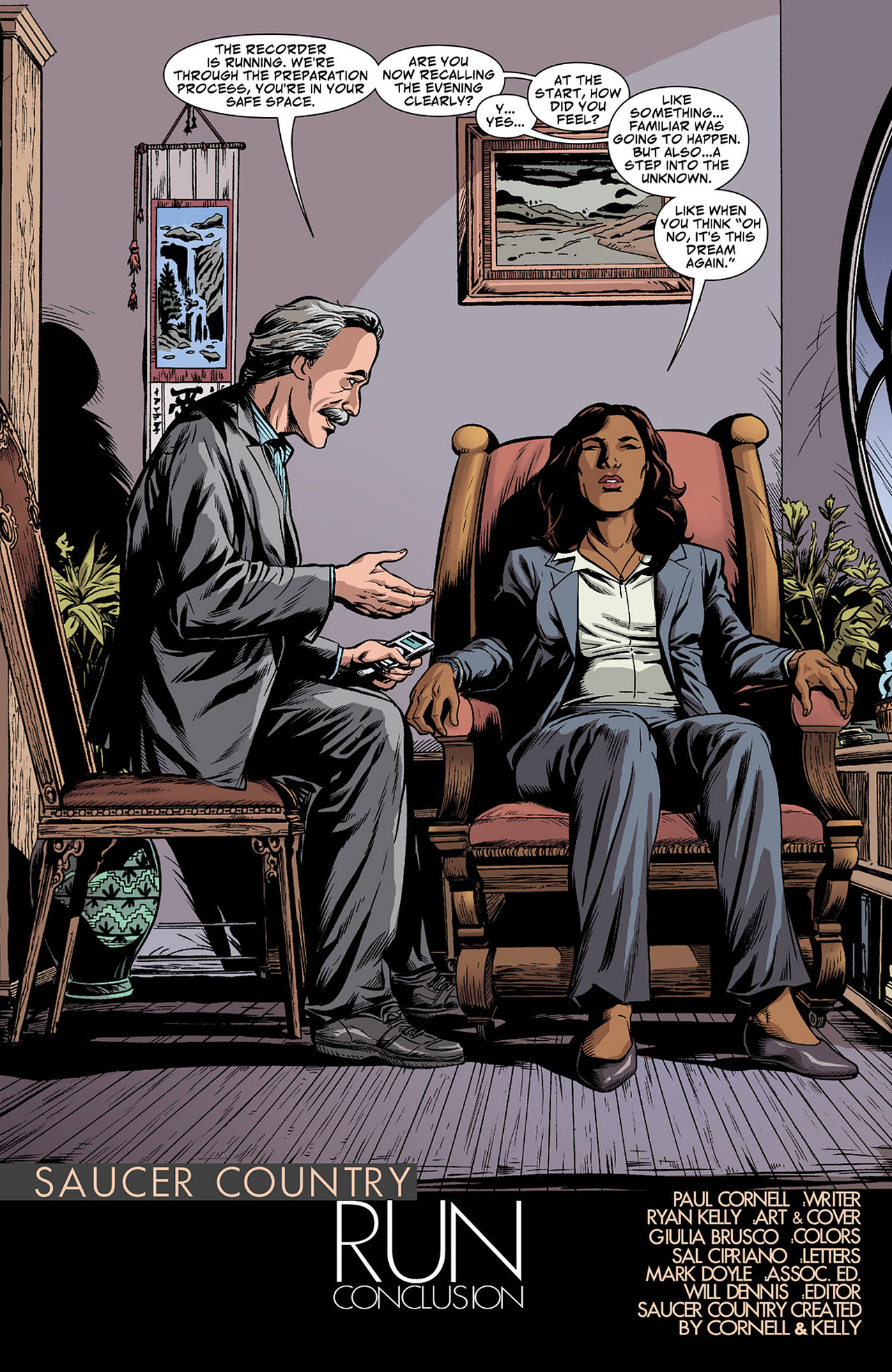 Read online Saucer Country comic -  Issue #5 - 5