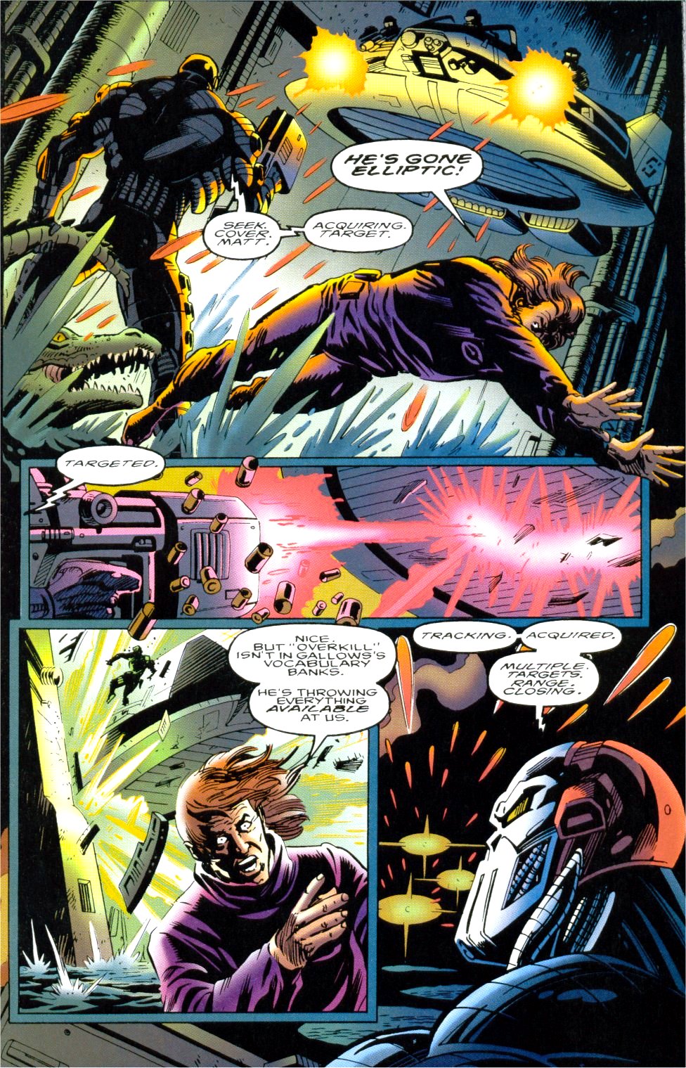 Read online Punisher 2099 comic -  Issue #30 - 6