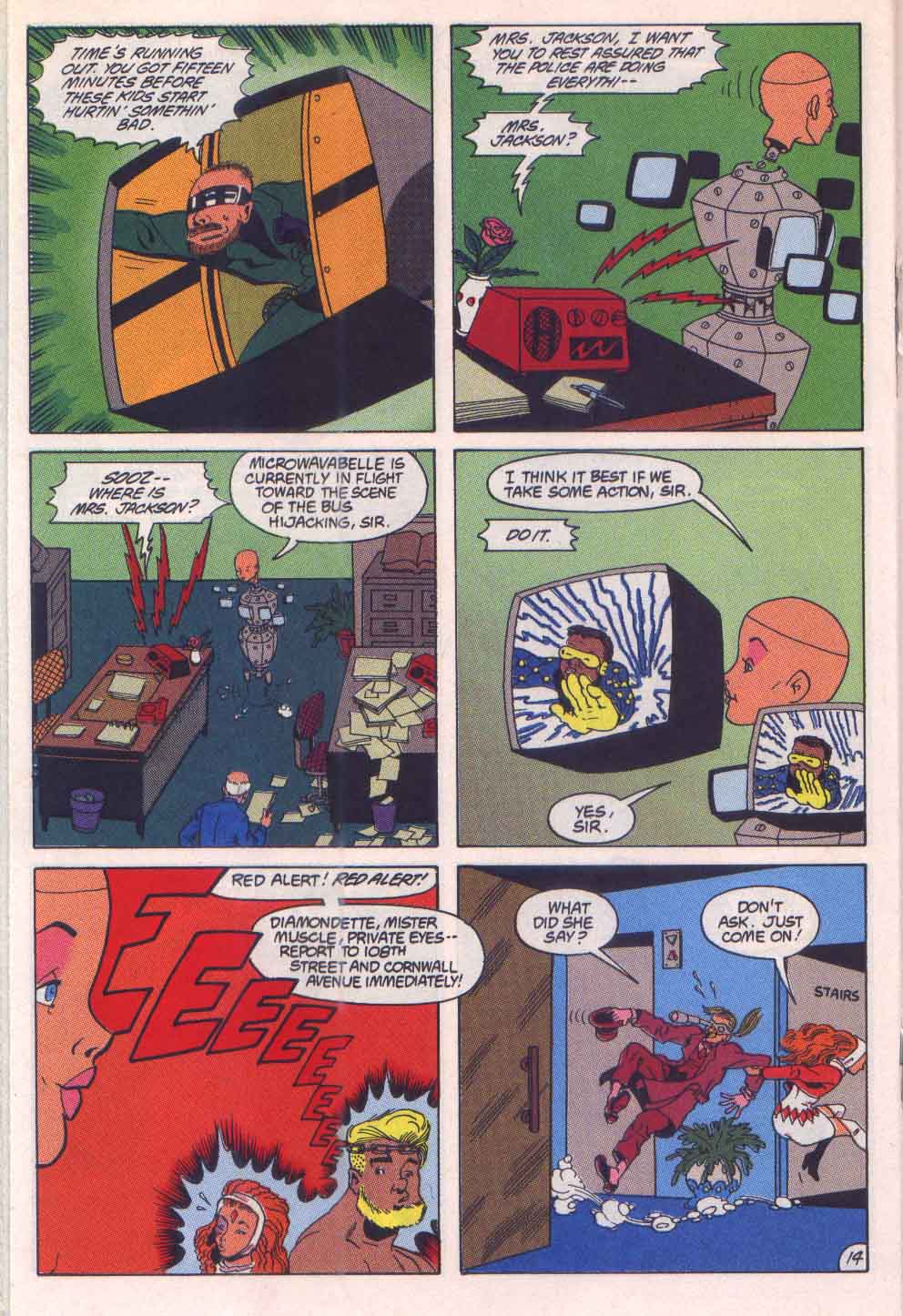 Read online Hero Hotline comic -  Issue #2 - 15