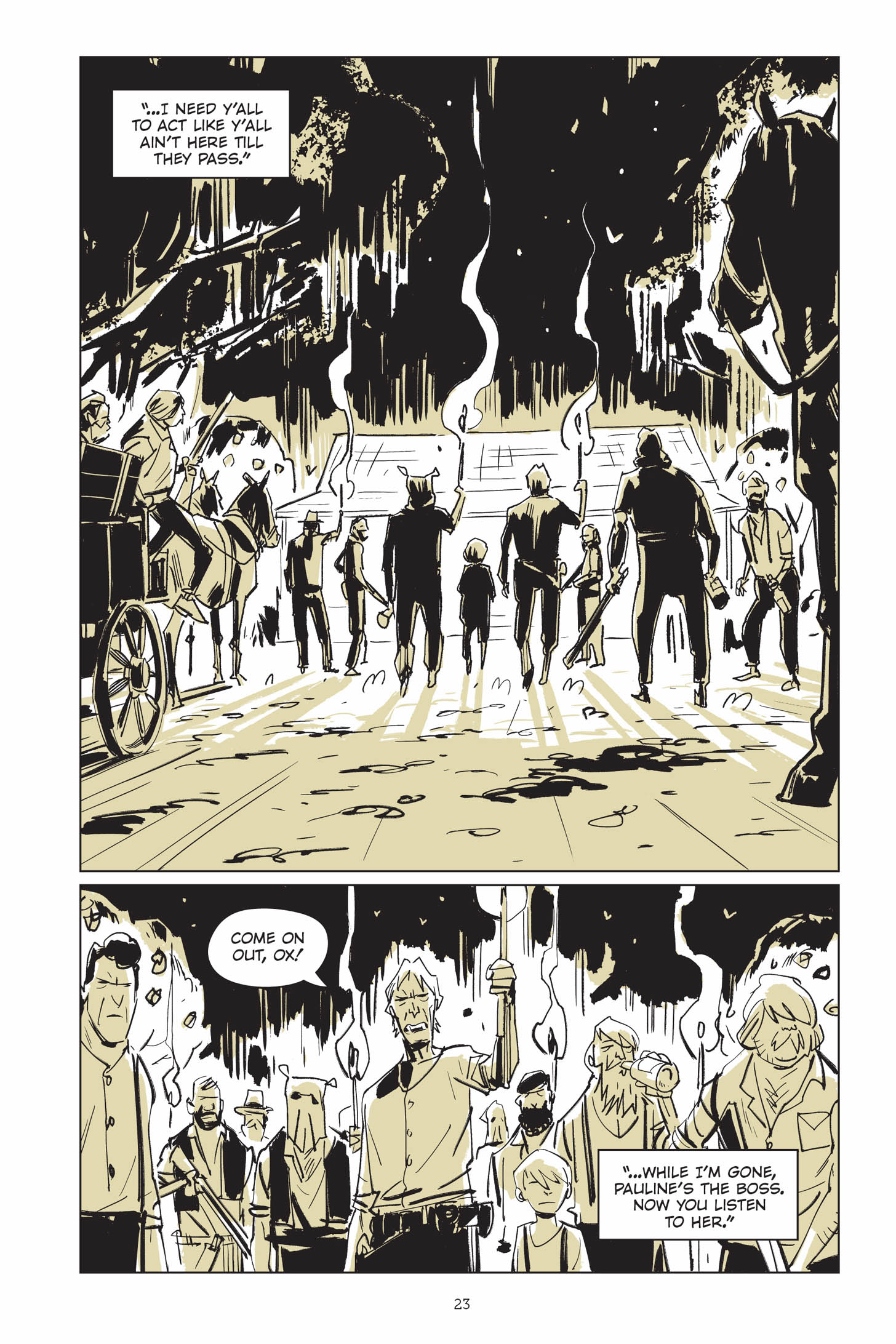 Read online Now Let Me Fly: A Portrait of Eugene Bullard comic -  Issue # TPB (Part 1) - 29