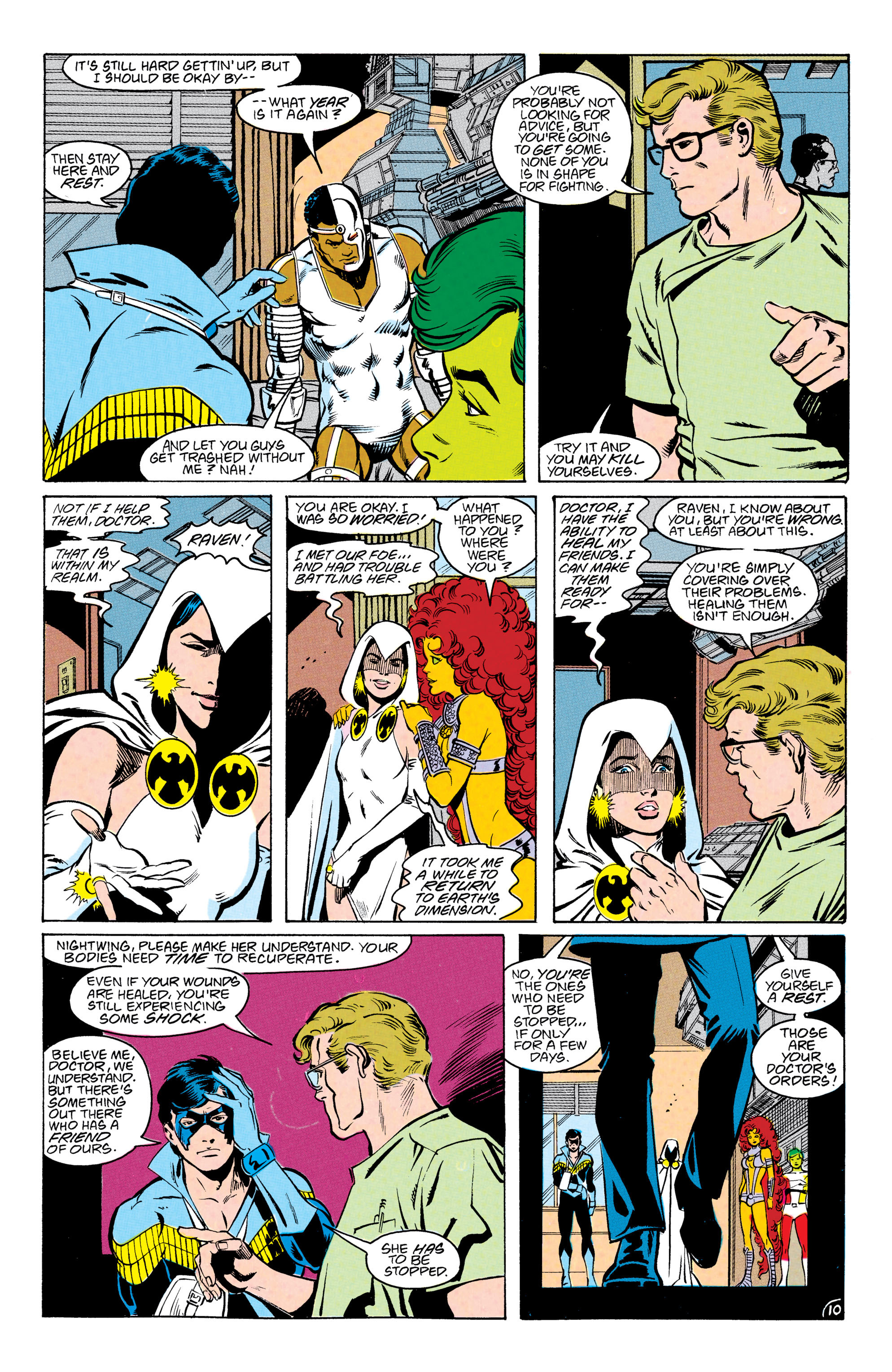 Read online The New Teen Titans (1984) comic -  Issue #46 - 11