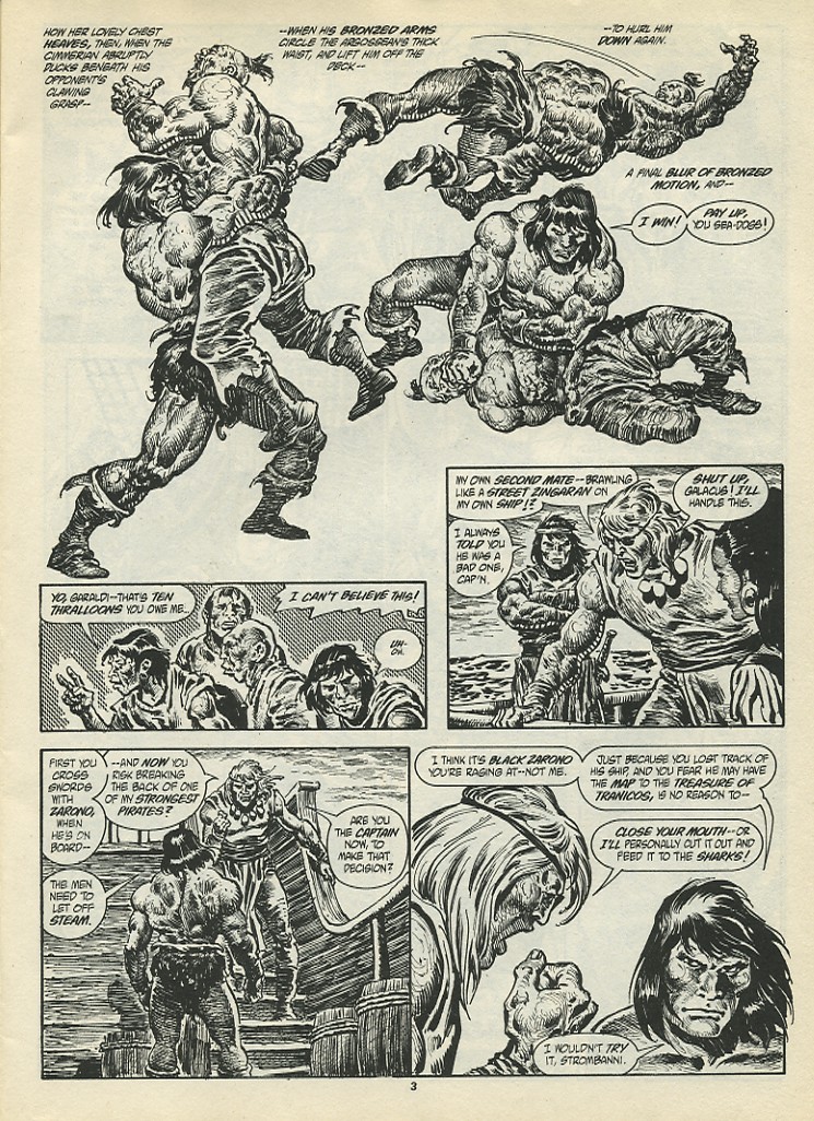 Read online The Savage Sword Of Conan comic -  Issue #198 - 5