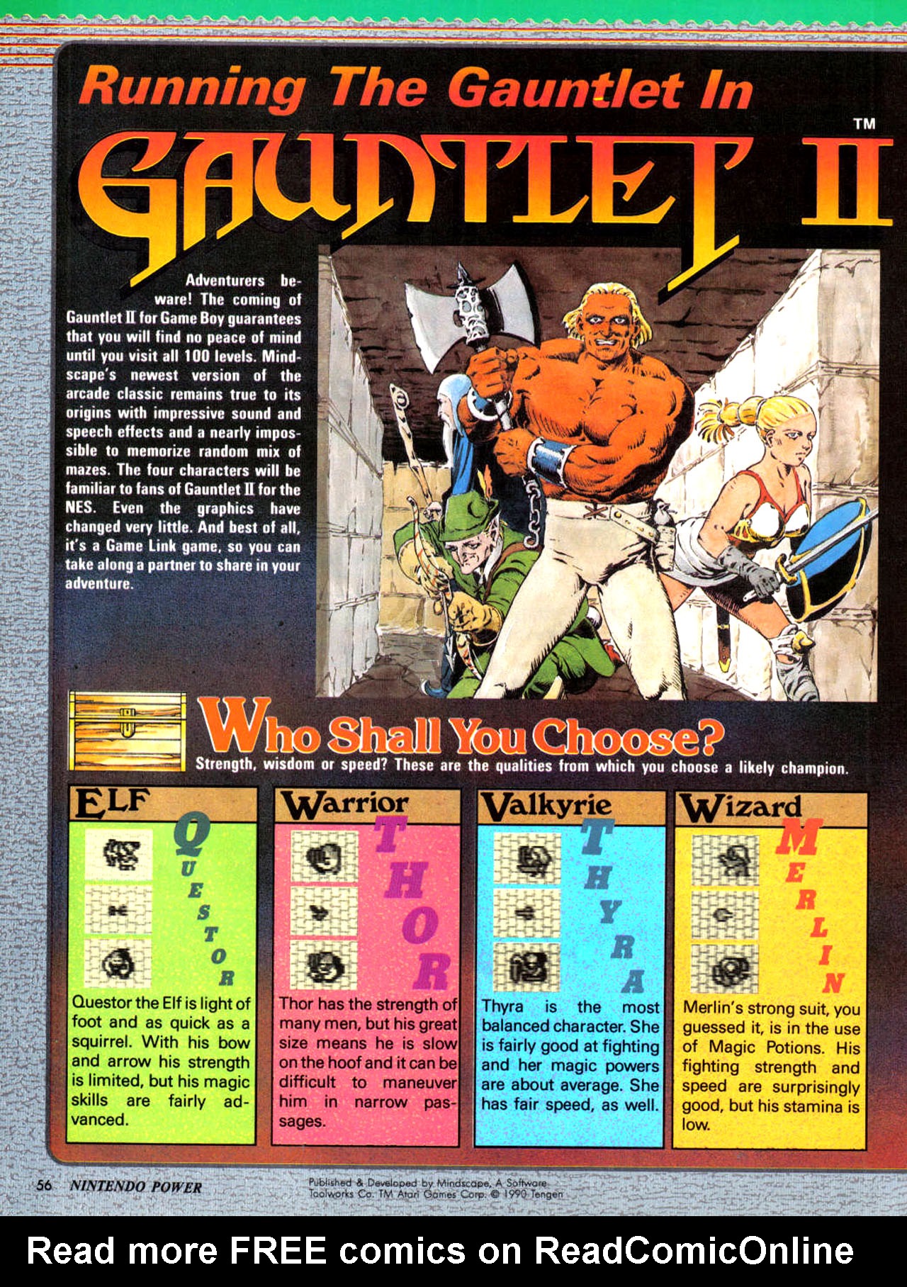 Read online Nintendo Power comic -  Issue #24 - 64