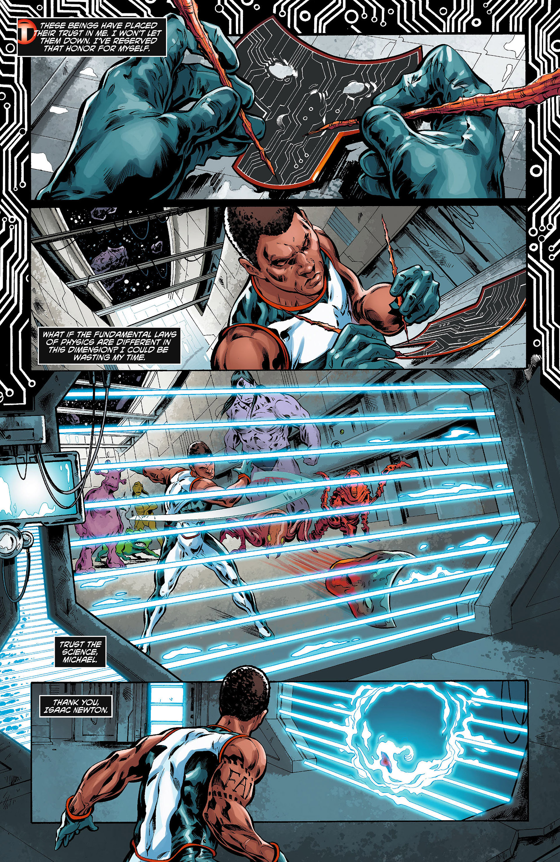 Read online Mister Terrific comic -  Issue #4 - 16