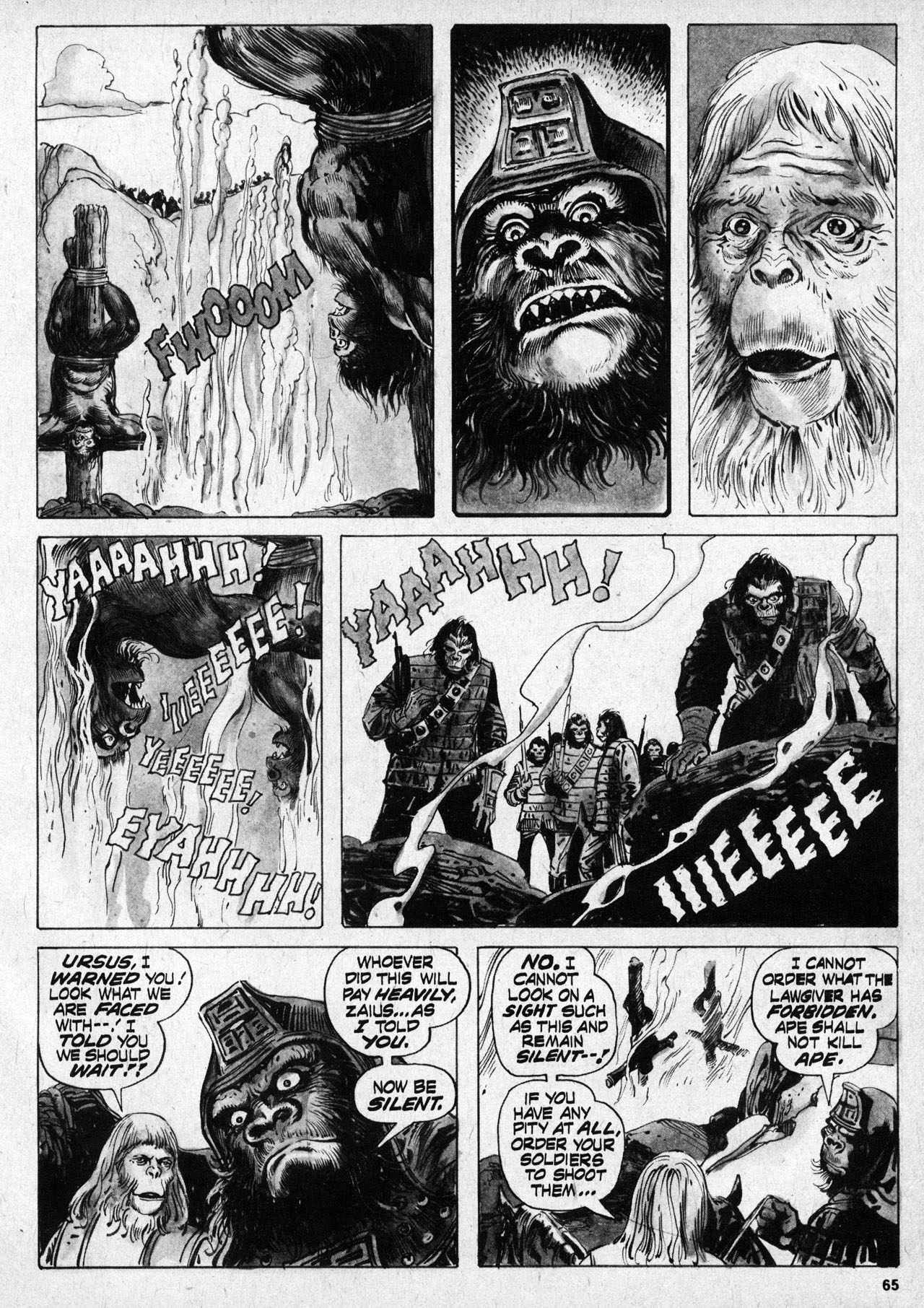 Read online Planet of the Apes comic -  Issue #10 - 63