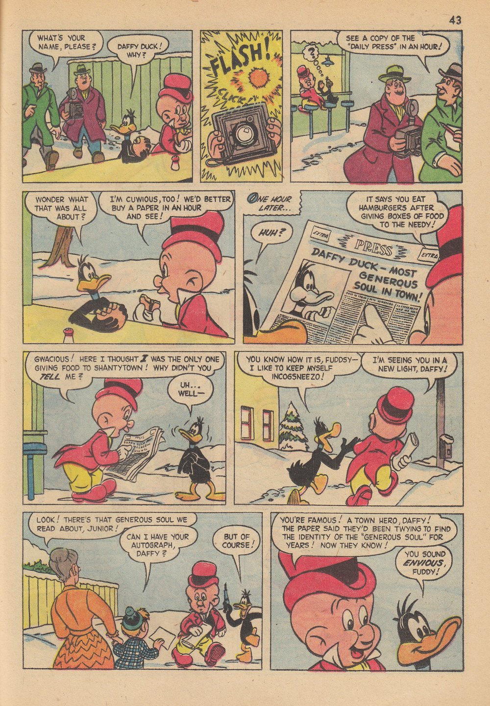 Read online Bugs Bunny's Christmas Funnies comic -  Issue # TPB 6 - 45