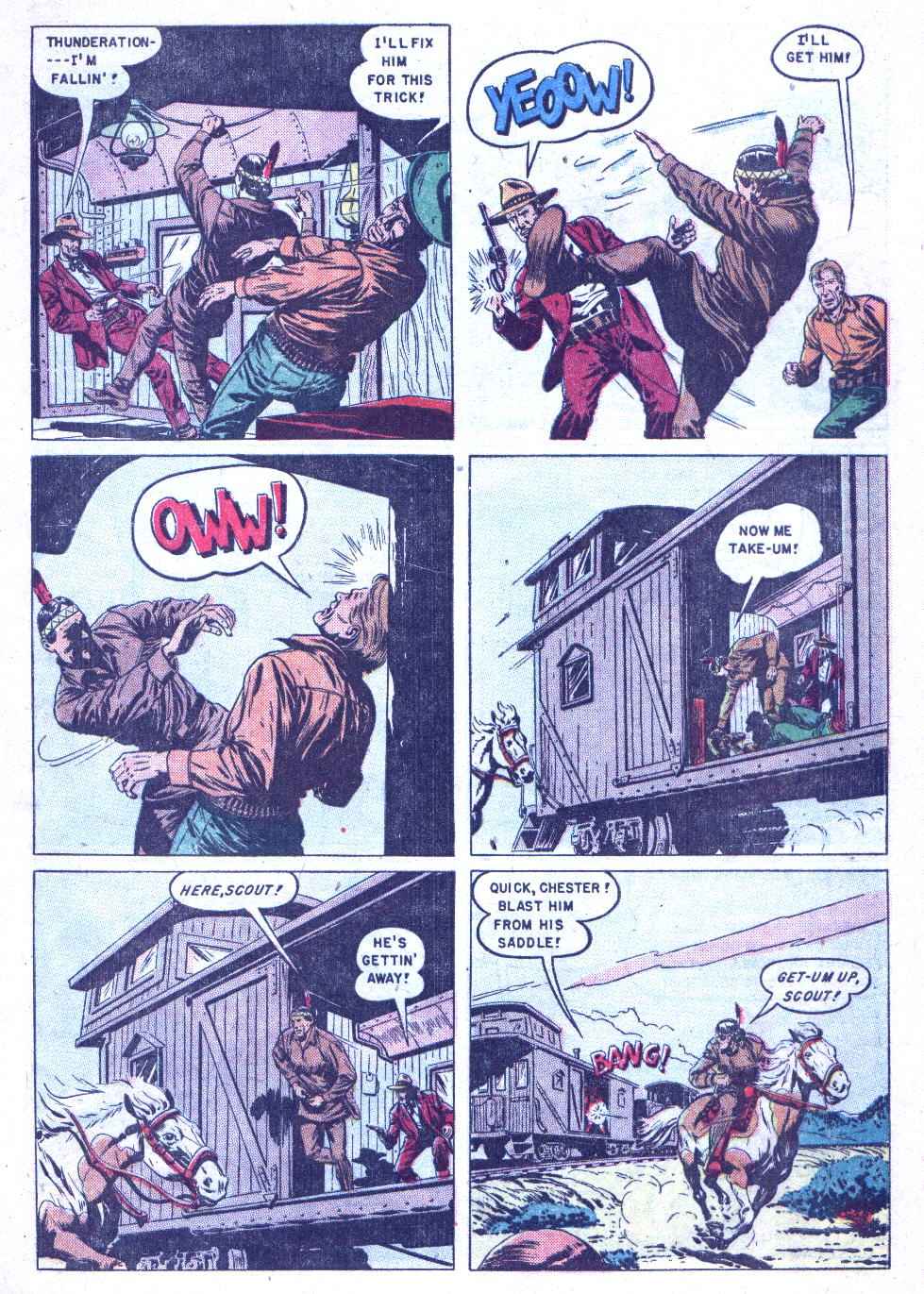 Read online Lone Ranger's Companion Tonto comic -  Issue #8 - 9