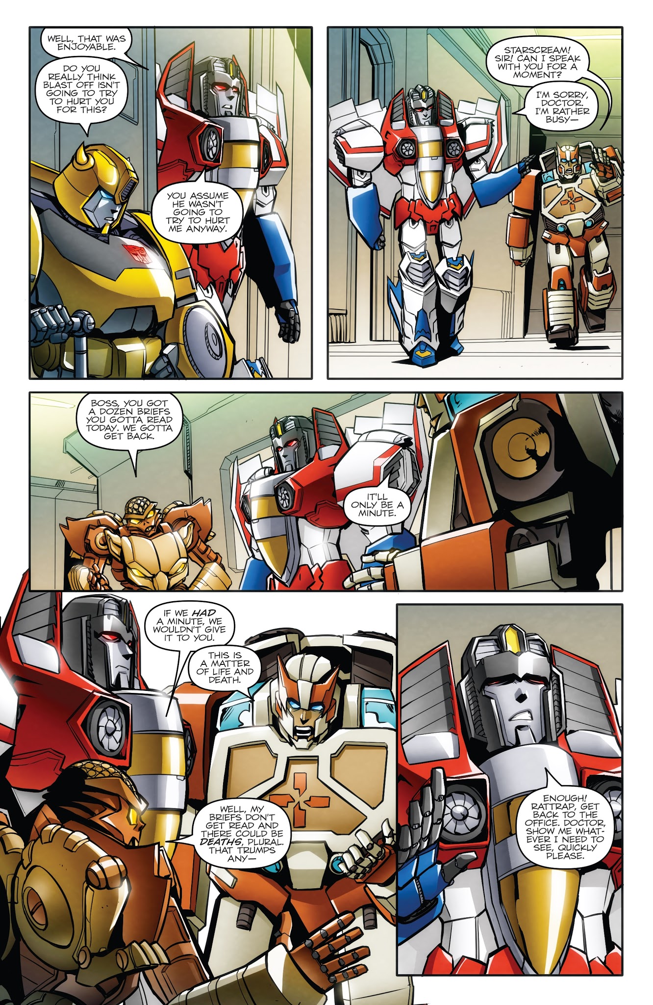 Read online Transformers: Till All Are One comic -  Issue #11 - 6