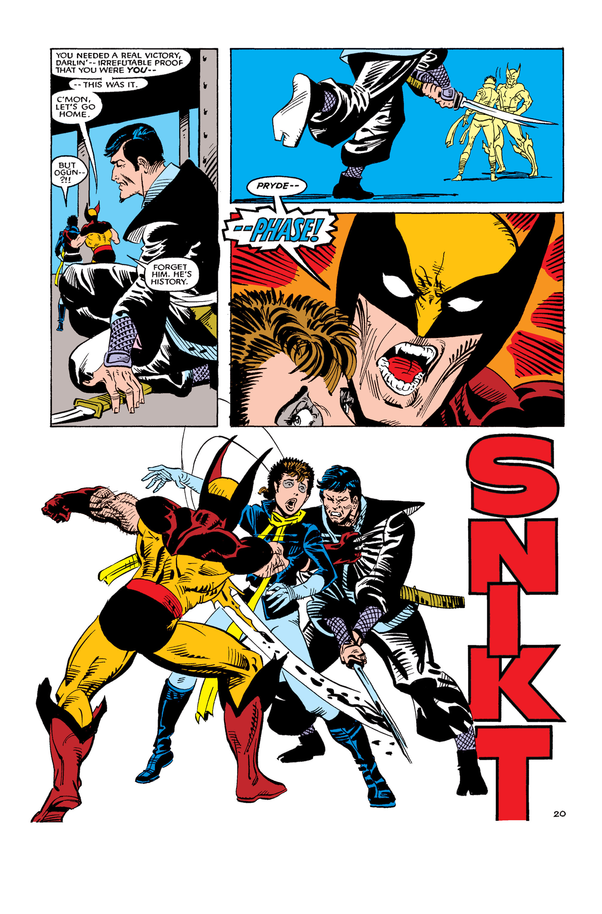 Read online Kitty Pryde and Wolverine comic -  Issue #6 - 21
