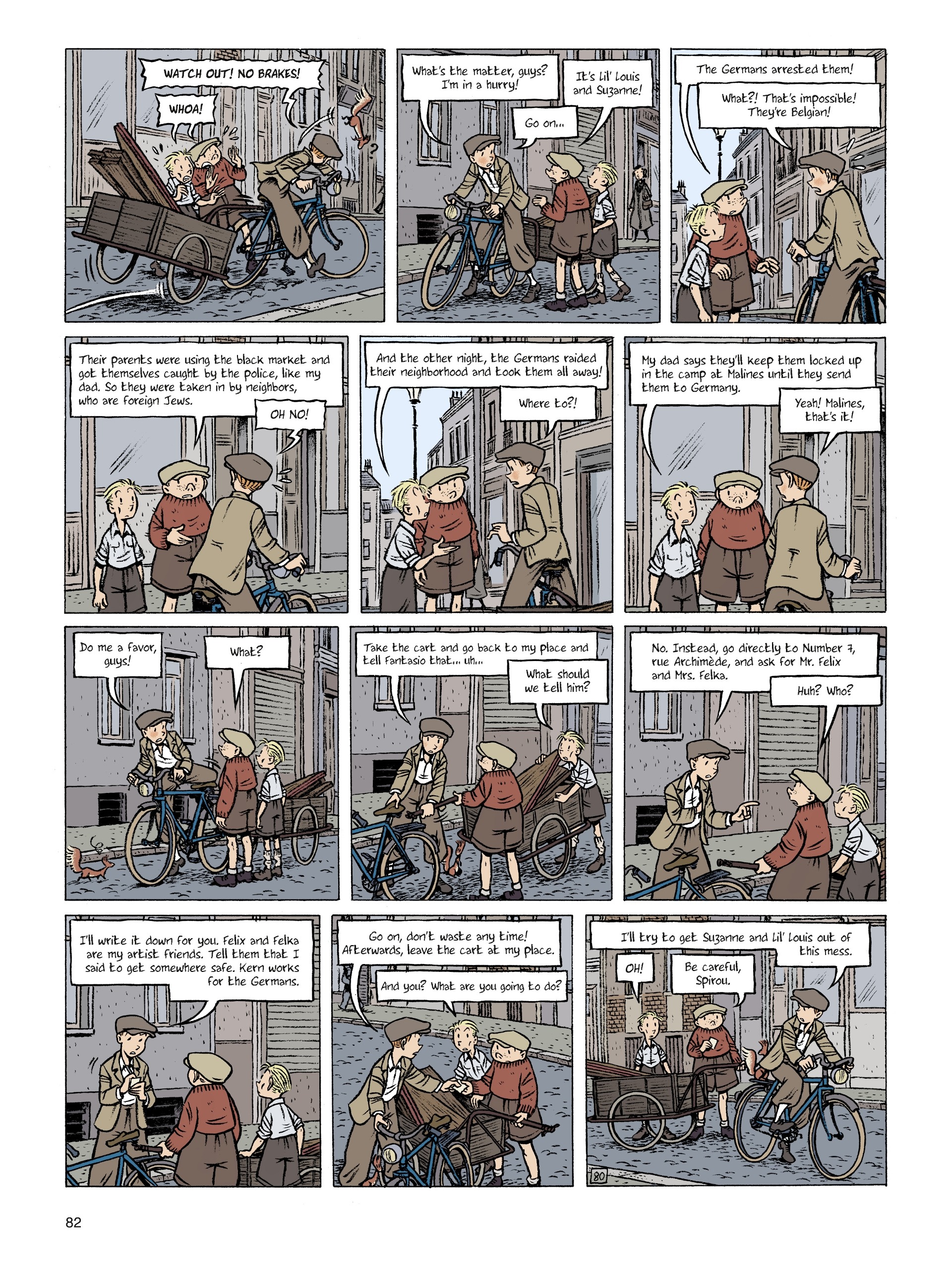 Read online Spirou: Hope Against All Odds comic -  Issue #2 - 82