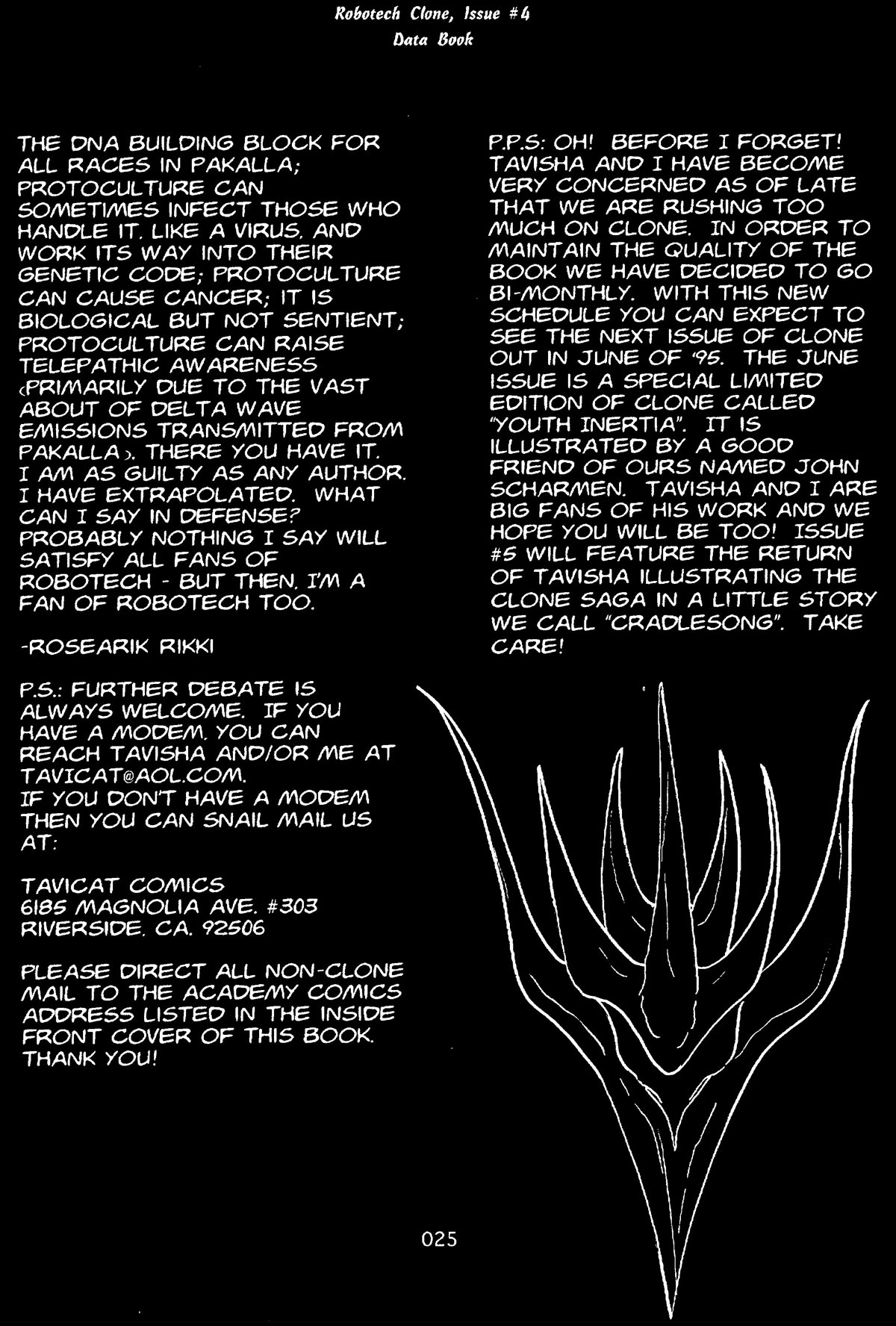 Read online Robotech Clone comic -  Issue #4 - 33