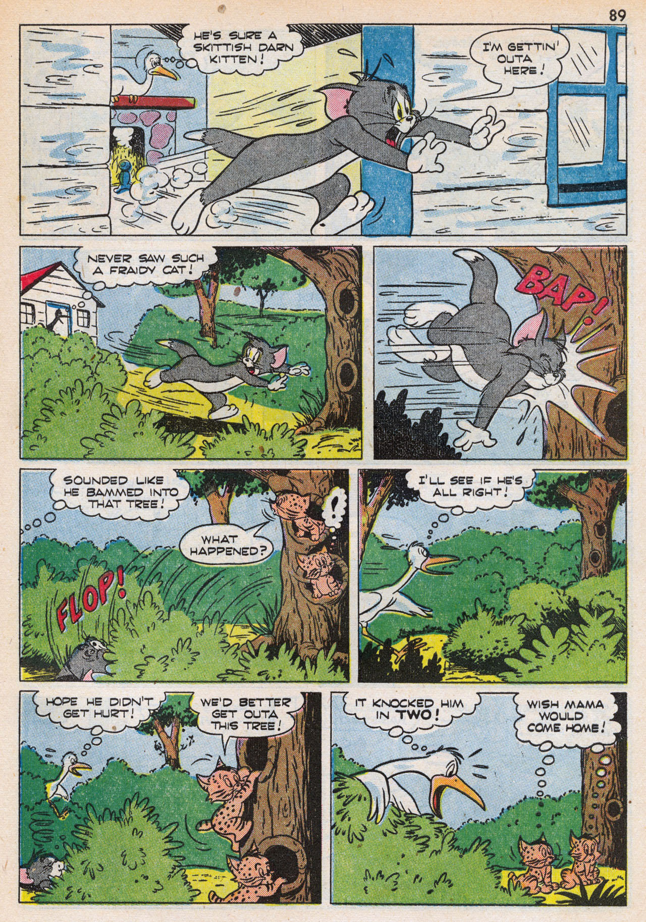 Read online M.G.M.'s Tom and Jerry's Winter Fun comic -  Issue #3 - 92