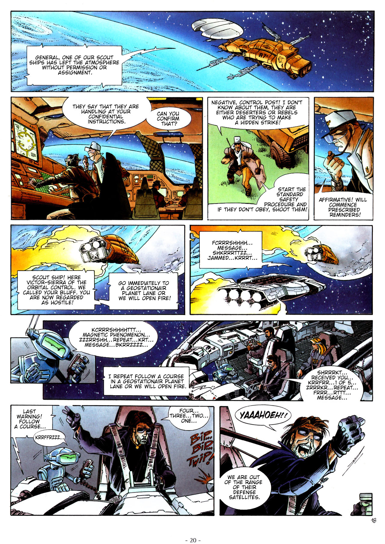Read online Aquablue comic -  Issue #5 - 21