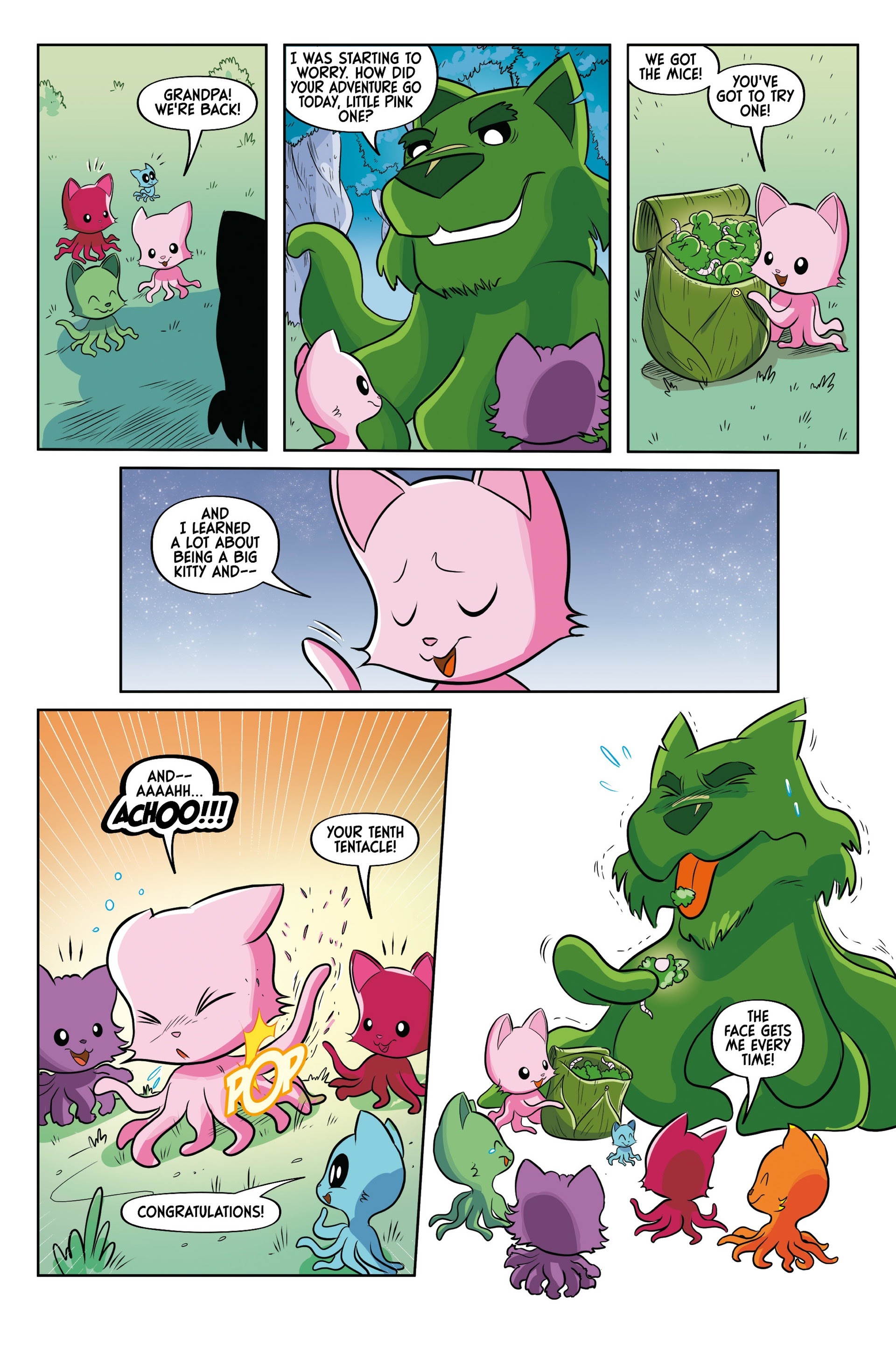 Read online Tentacle Kitty: Tales Around the Teacup comic -  Issue # TPB - 41