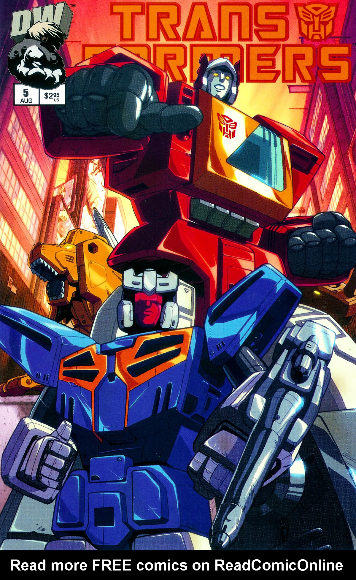 Read online Transformers: Generation 1 (2002) comic -  Issue #5 - 1