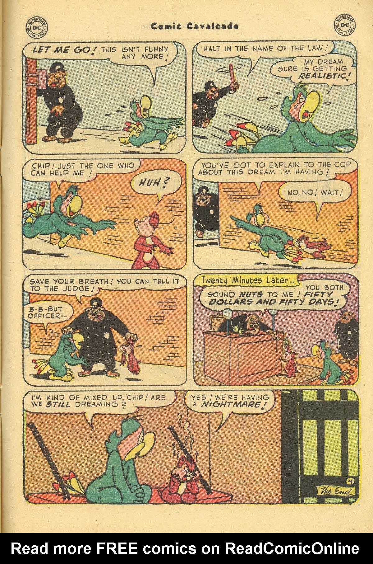 Read online Comic Cavalcade comic -  Issue #52 - 61