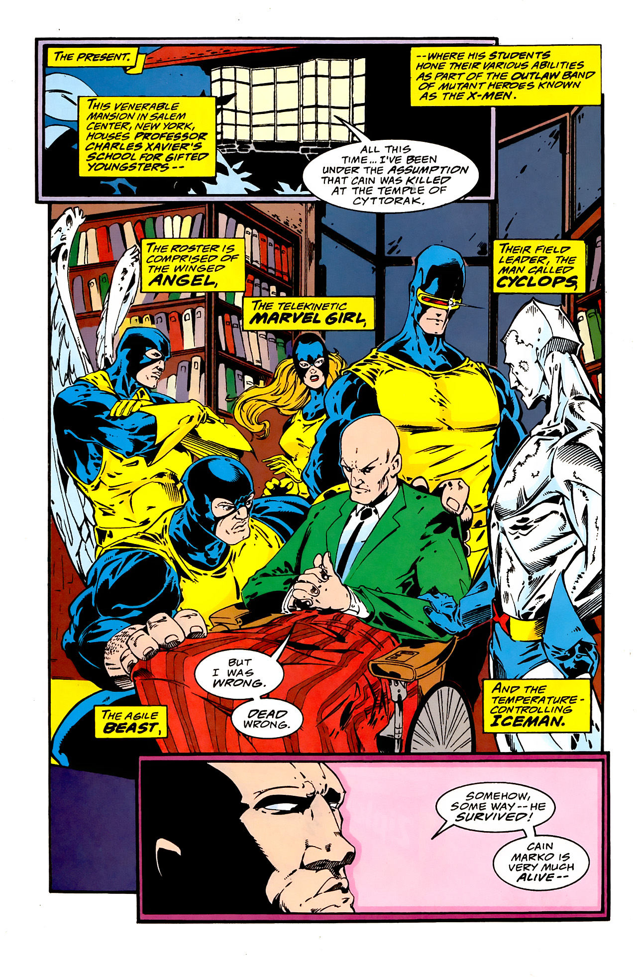 Read online Professor Xavier and the X-Men comic -  Issue #12 - 21