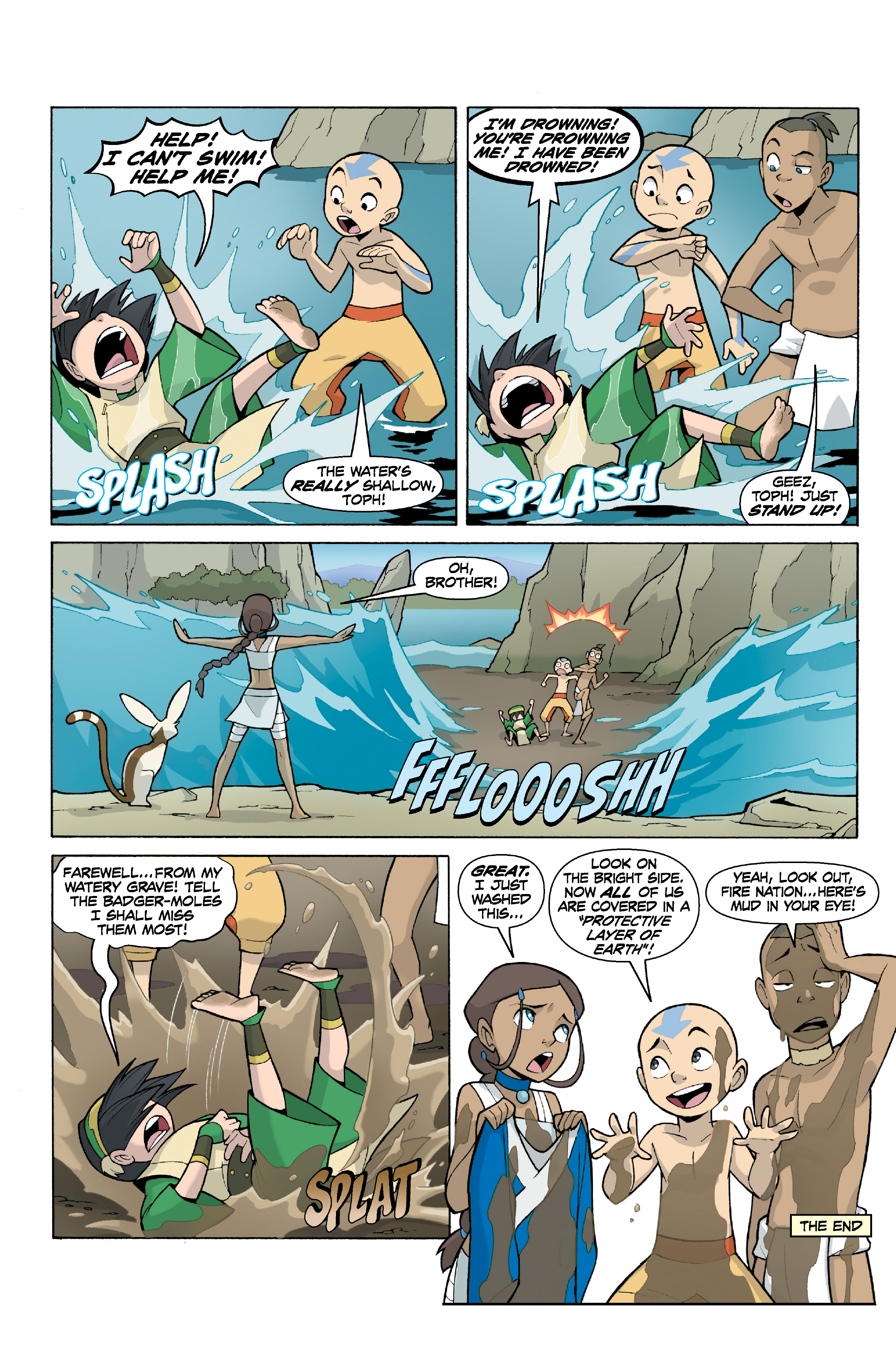 Read online Nickelodeon Avatar: The Last Airbender–The Lost Adventures & Team Avatar Tales Library Edition comic -  Issue # TPB (Part 1) - 56