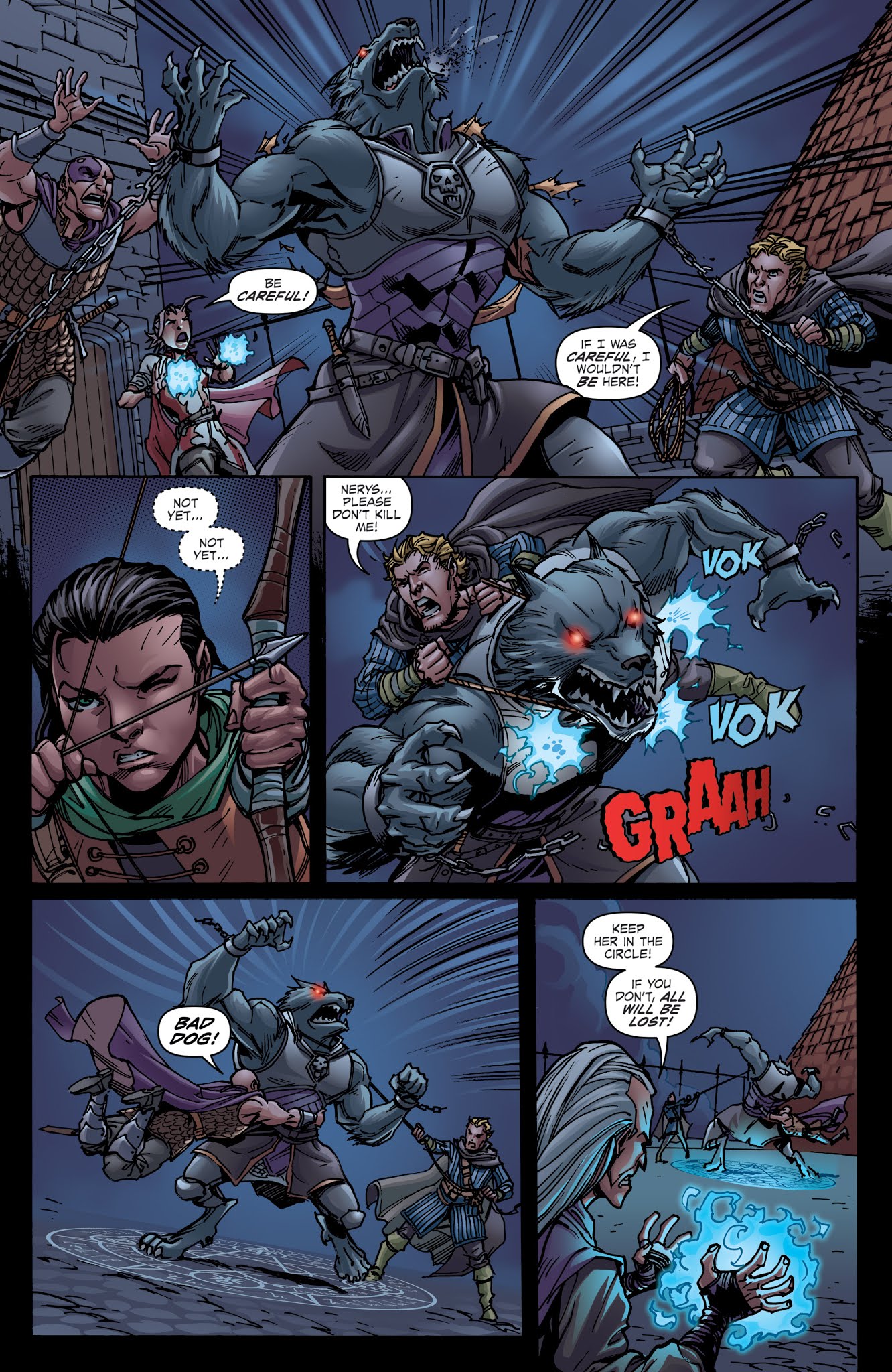 Read online Dungeons & Dragons: Evil At Baldur's Gate comic -  Issue #4 - 17
