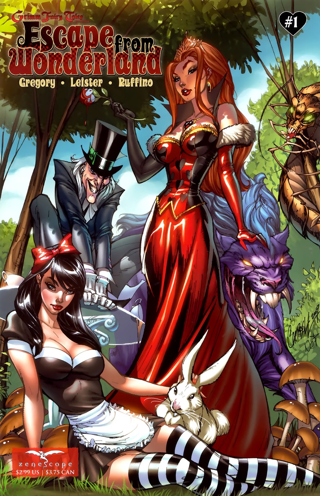 Grimm Fairy Tales: Escape From Wonderland issue 1 - Page 1