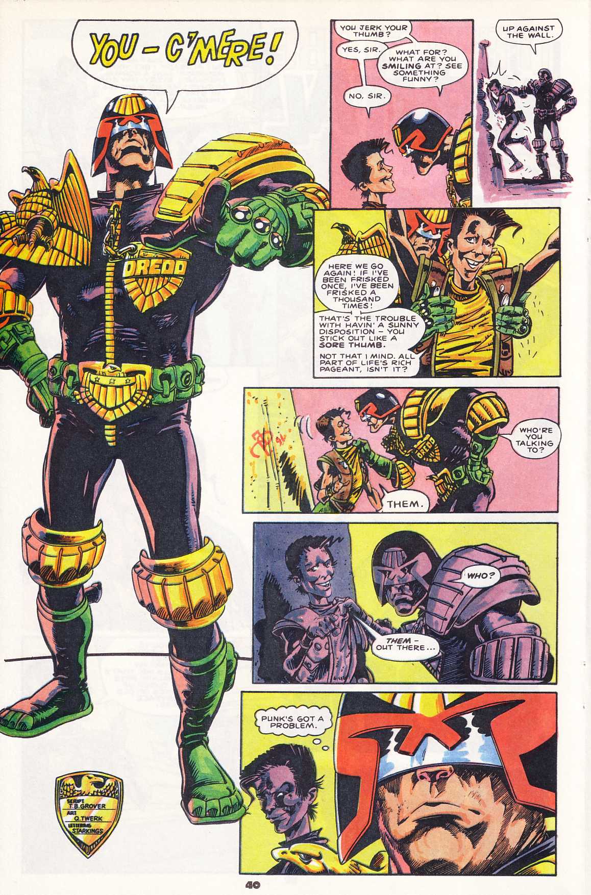 Read online Judge Dredd Mega-Special comic -  Issue #4 - 42