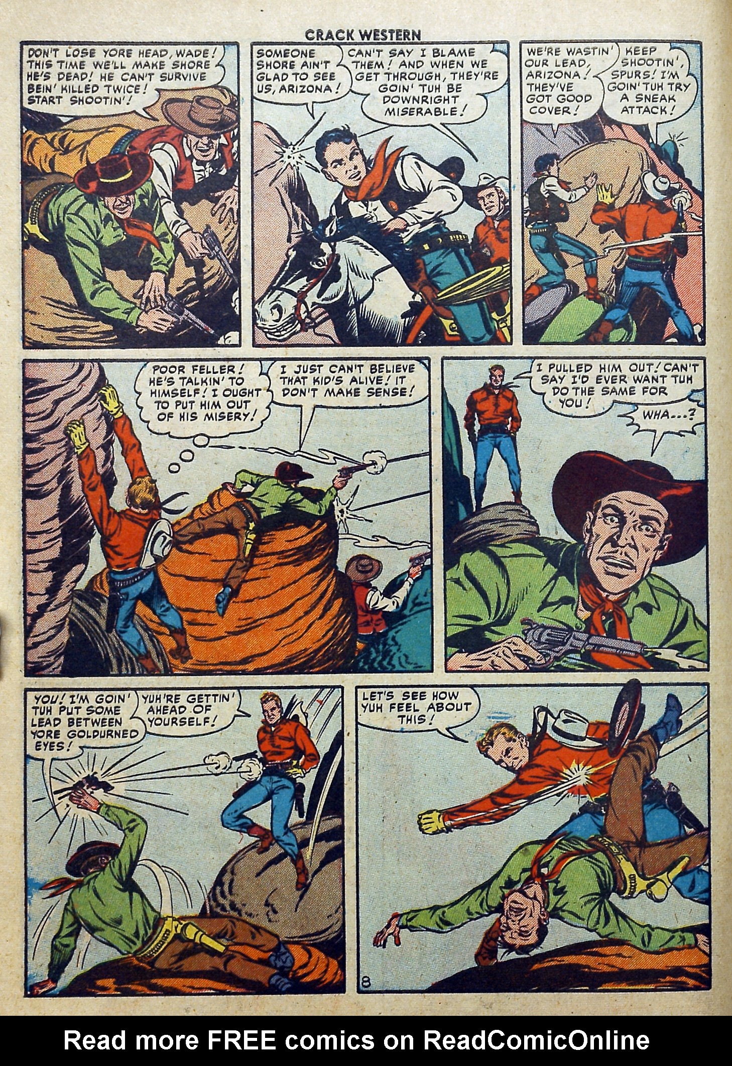 Read online Crack Western comic -  Issue #79 - 10