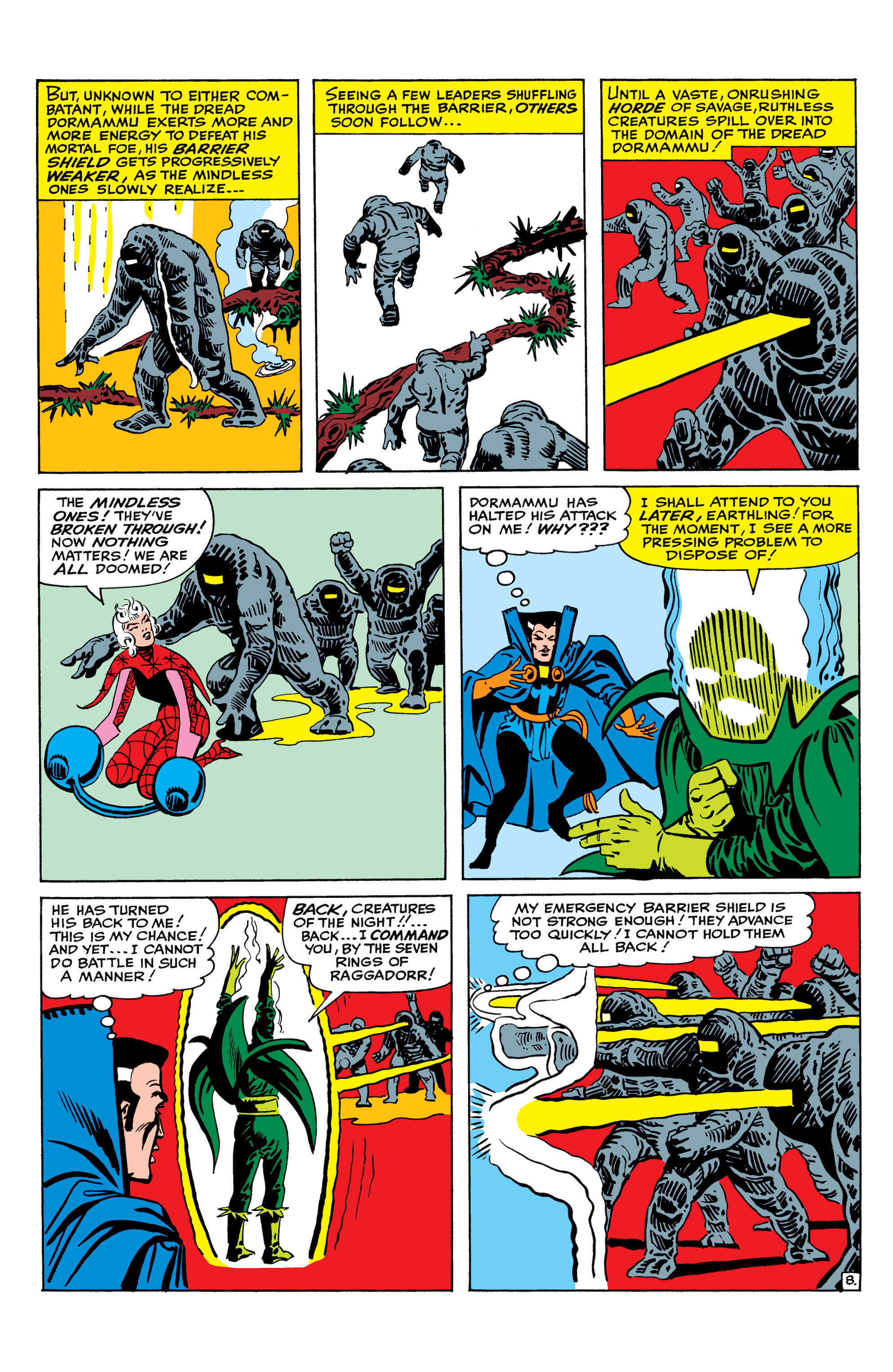 Read online Marvel Masterworks: Doctor Strange comic -  Issue # TPB 1 - 149